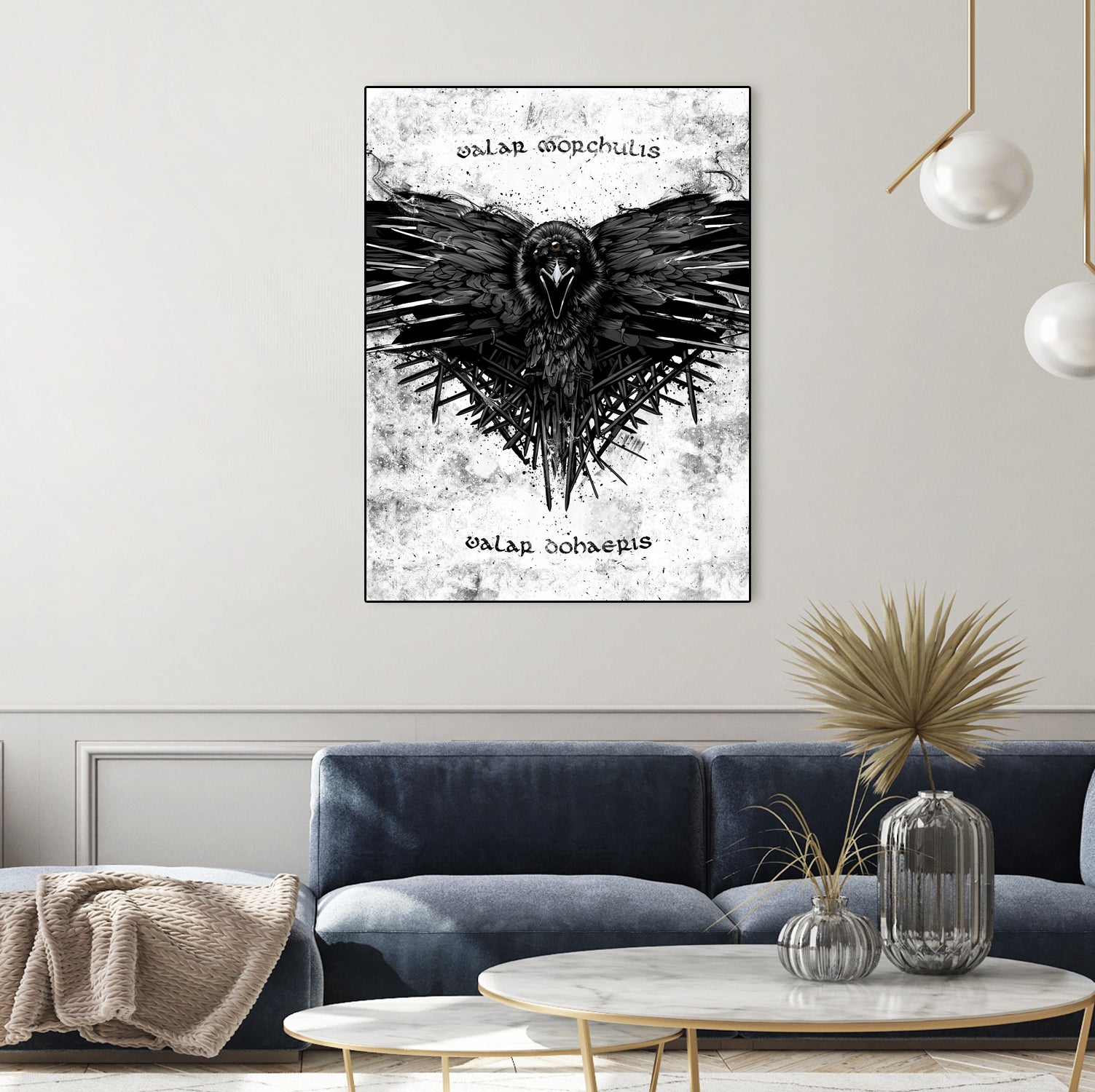 Valar Morghulis by Nikita Abakumov on GIANT ART - gray digital painting