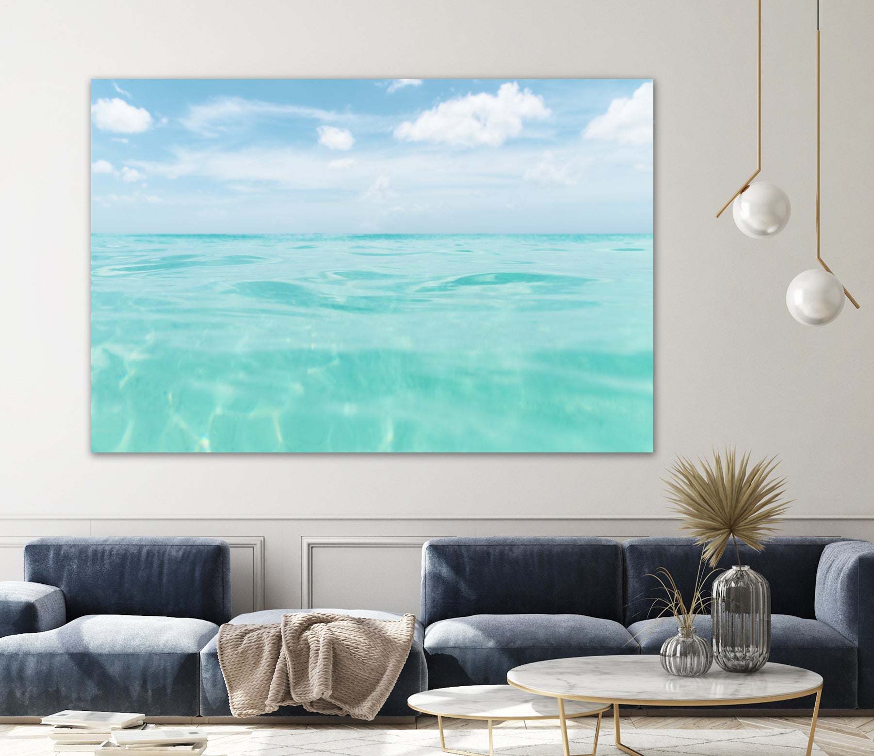 Dive into the Caribbean Sea 2 by AnitasBellasArt on GIANT ART - blue coastal