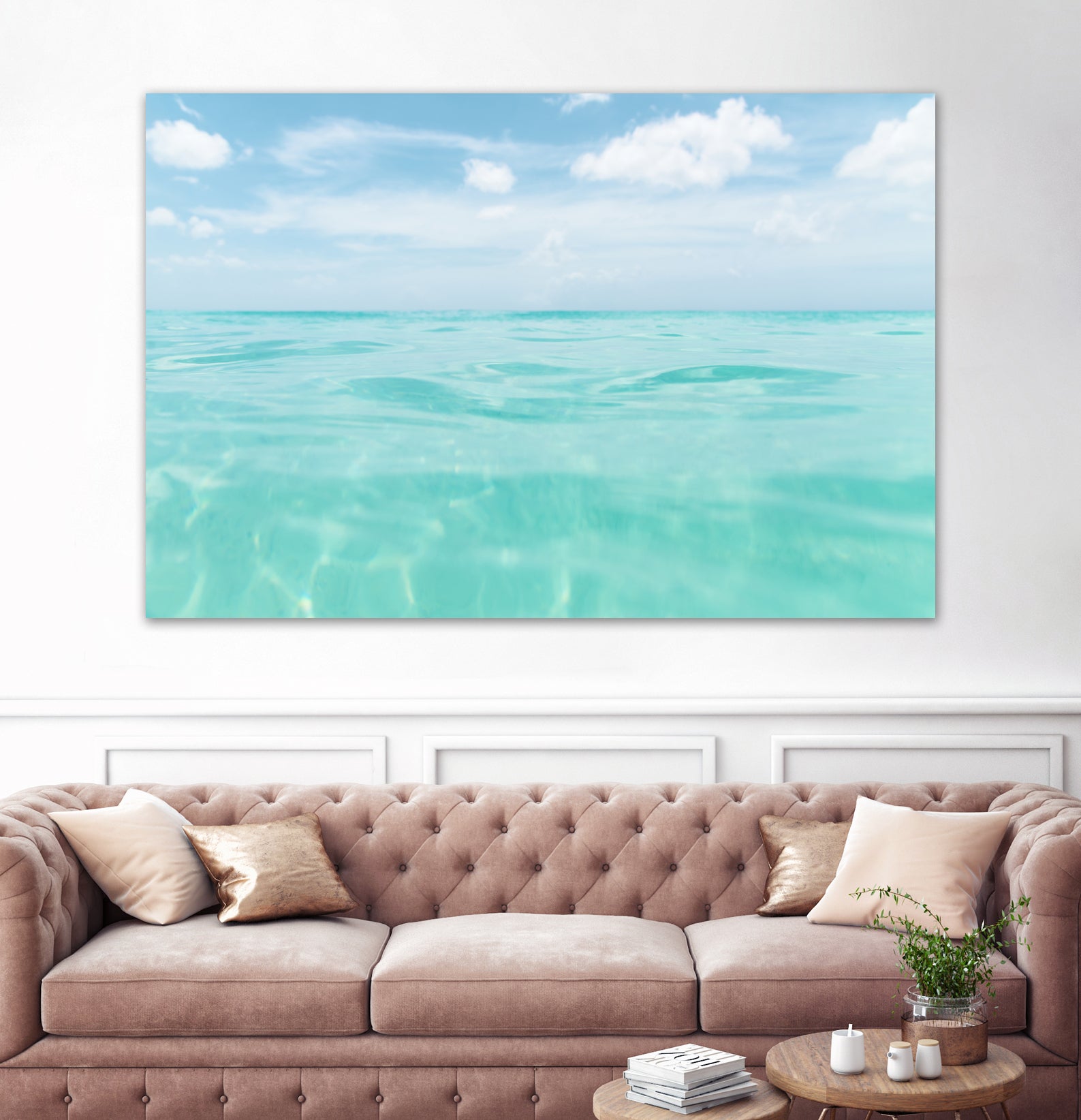 Dive into the Caribbean Sea 2 by AnitasBellasArt on GIANT ART - blue coastal