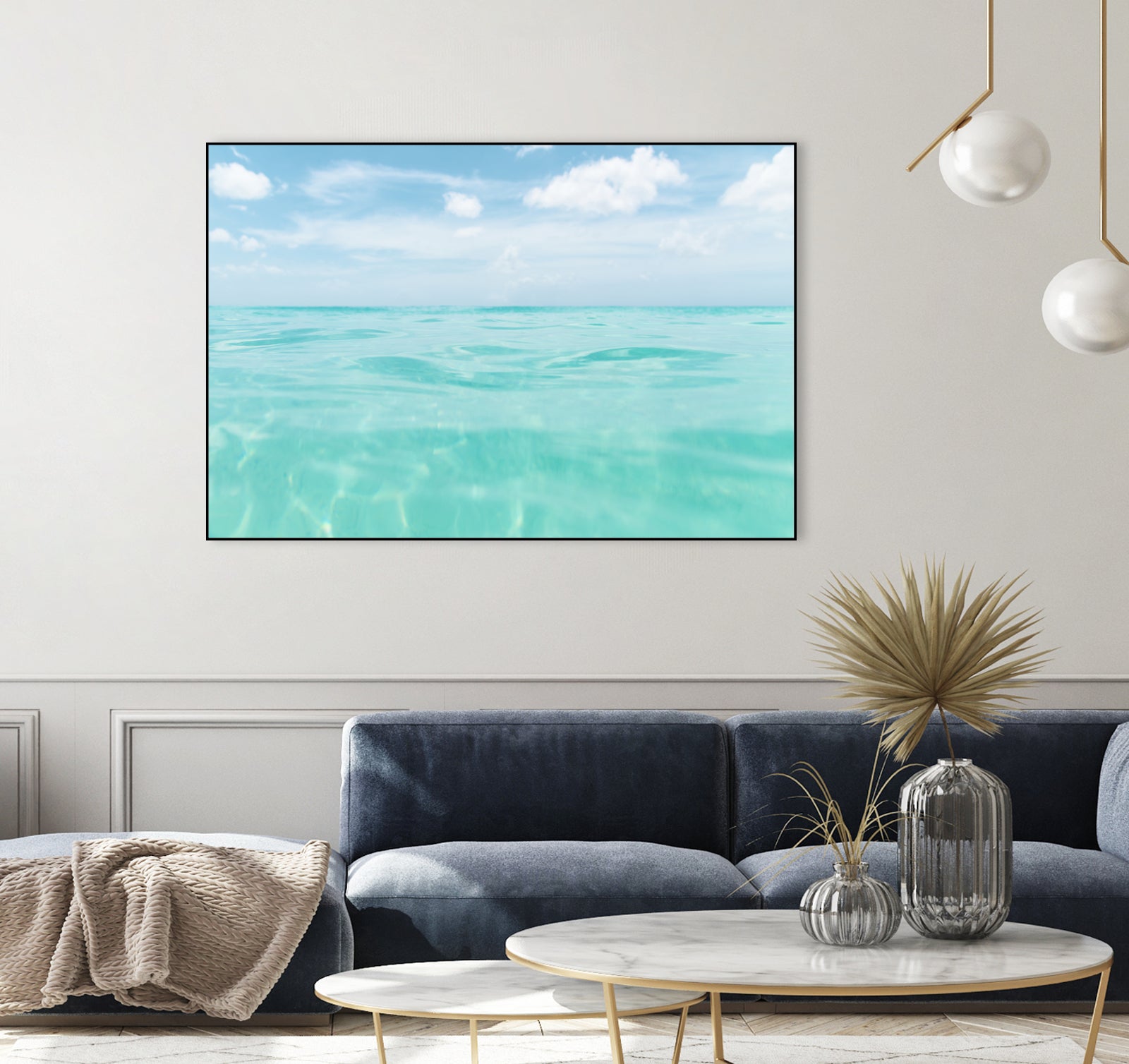 Dive into the Caribbean Sea 2 by AnitasBellasArt on GIANT ART - blue coastal