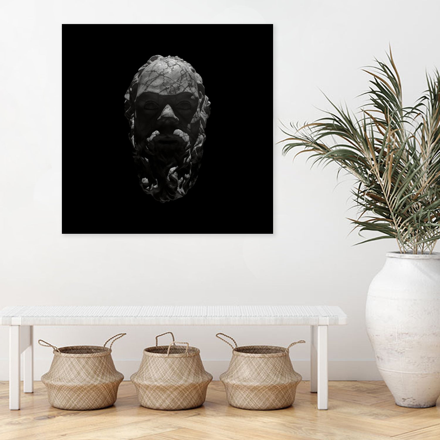 Socrates by Rinat Mirassov on GIANT ART - black 3d art