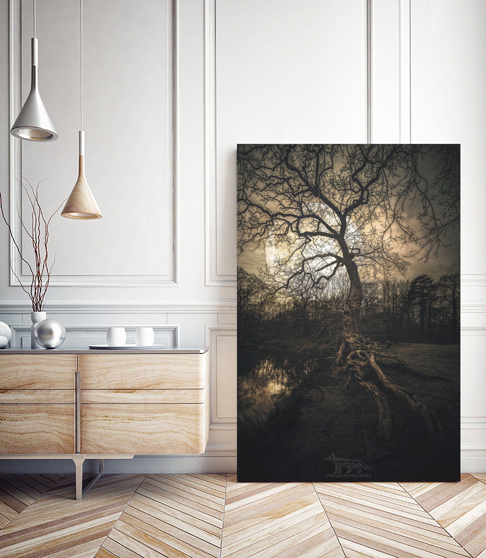 Loughtons Forest by Steven Sandner on GIANT ART - white digital drawing