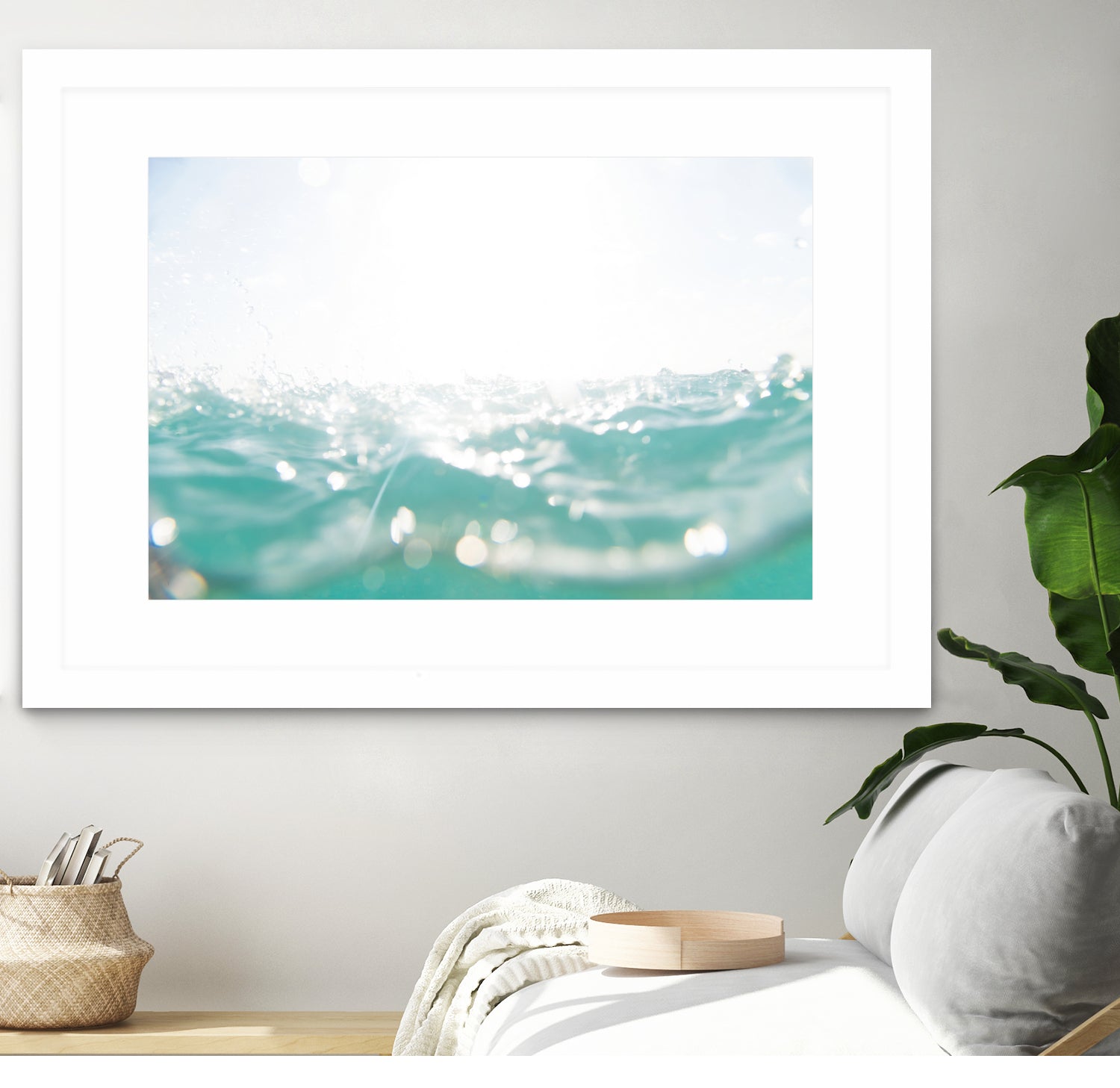 Dreaming in the Caribbean Sea 1 by AnitasBellasArt on GIANT ART - blue coastal