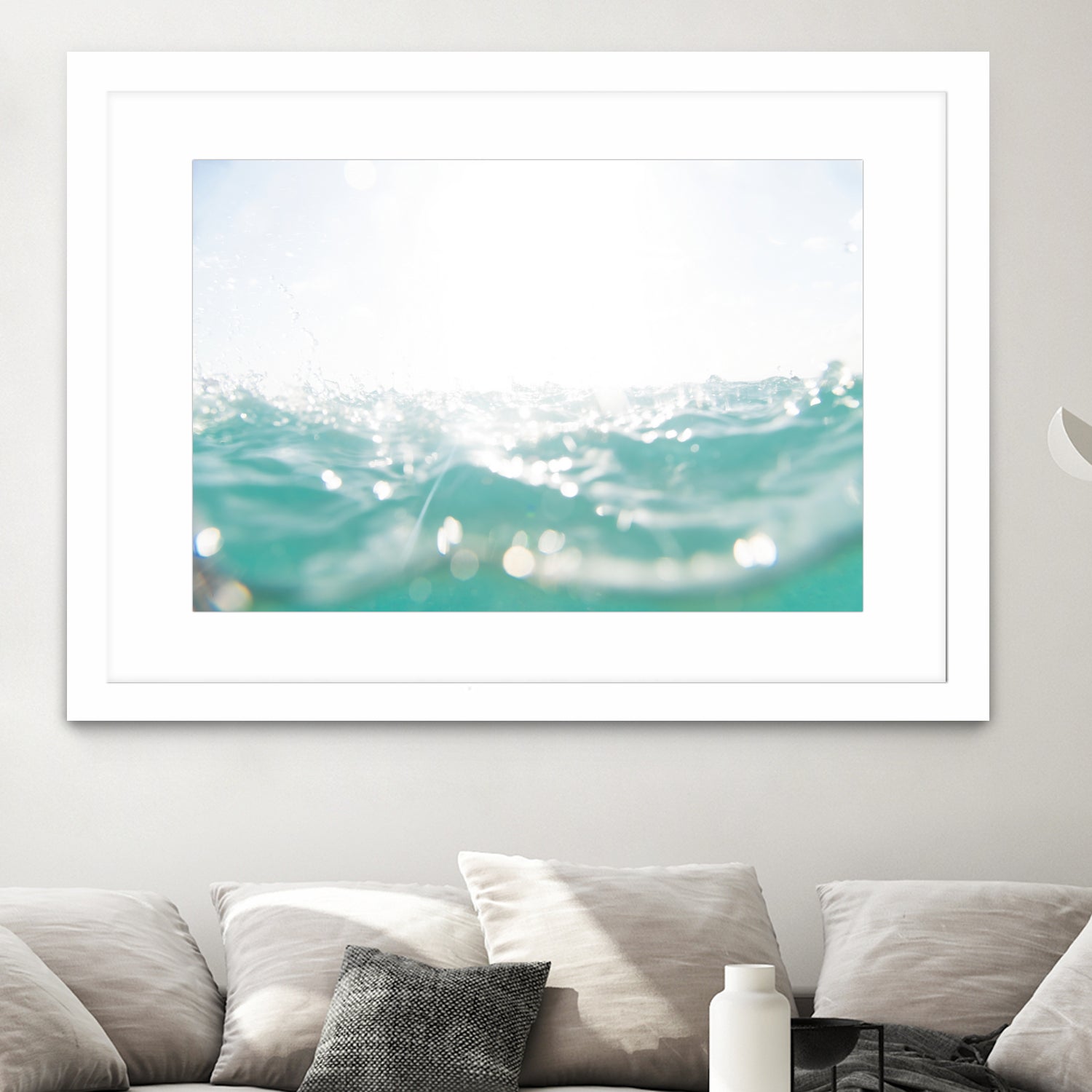 Dreaming in the Caribbean Sea 1 by AnitasBellasArt on GIANT ART - blue coastal