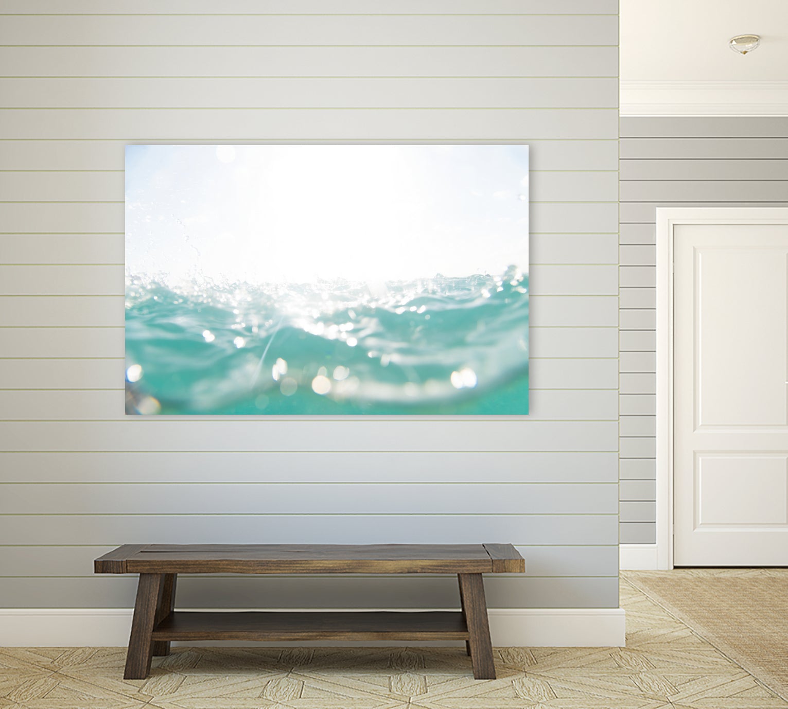 Dreaming in the Caribbean Sea 1 by AnitasBellasArt on GIANT ART - blue coastal