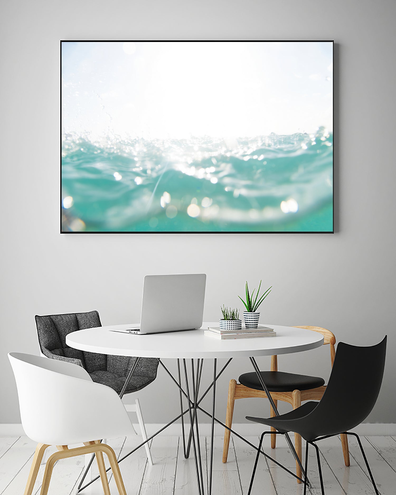 Dreaming in the Caribbean Sea 1 by AnitasBellasArt on GIANT ART - blue coastal