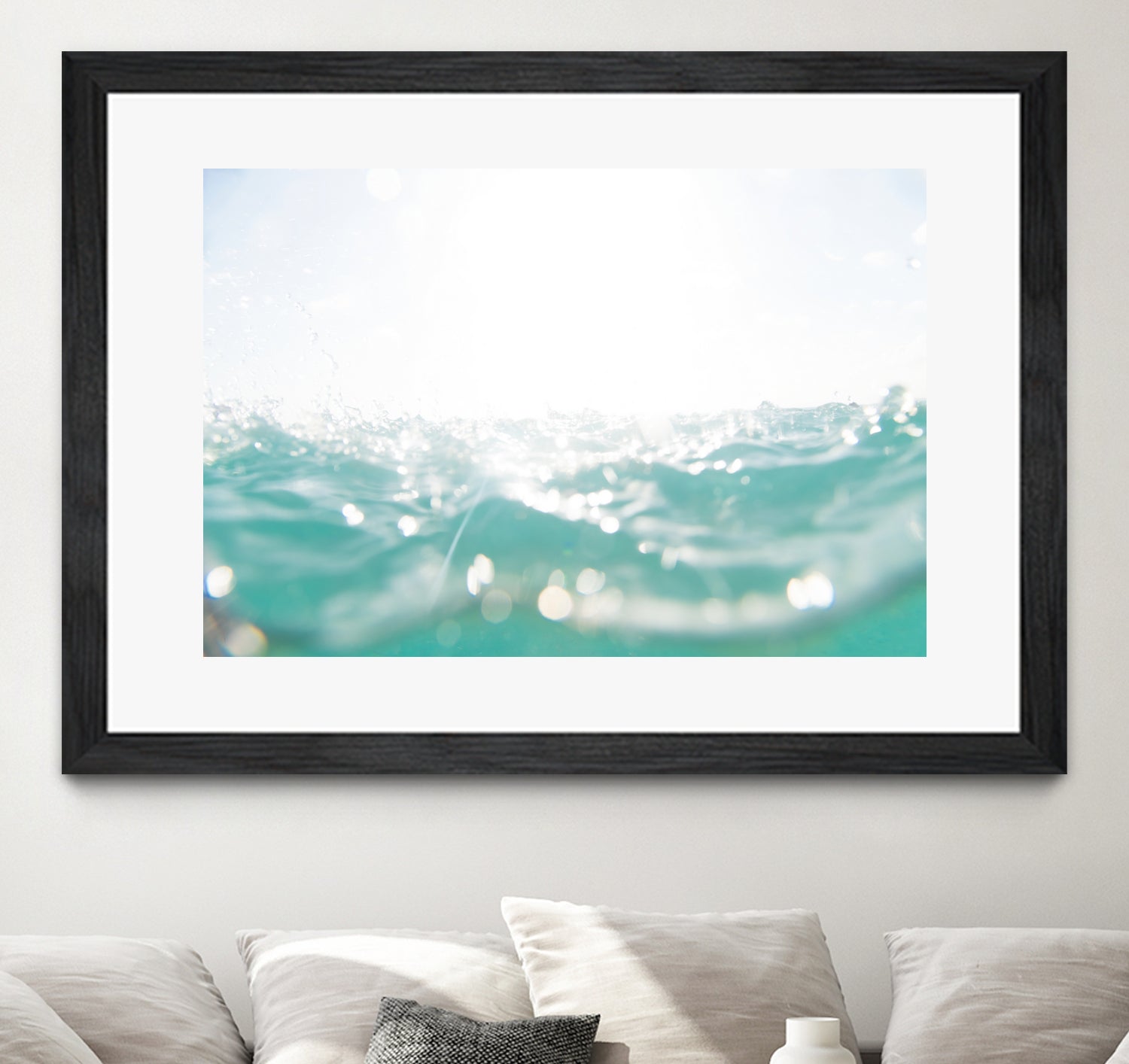 Dreaming in the Caribbean Sea 1 by AnitasBellasArt on GIANT ART - blue coastal