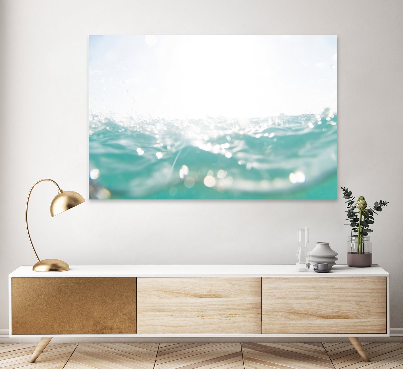 Dreaming in the Caribbean Sea 1 by AnitasBellasArt on GIANT ART - blue coastal