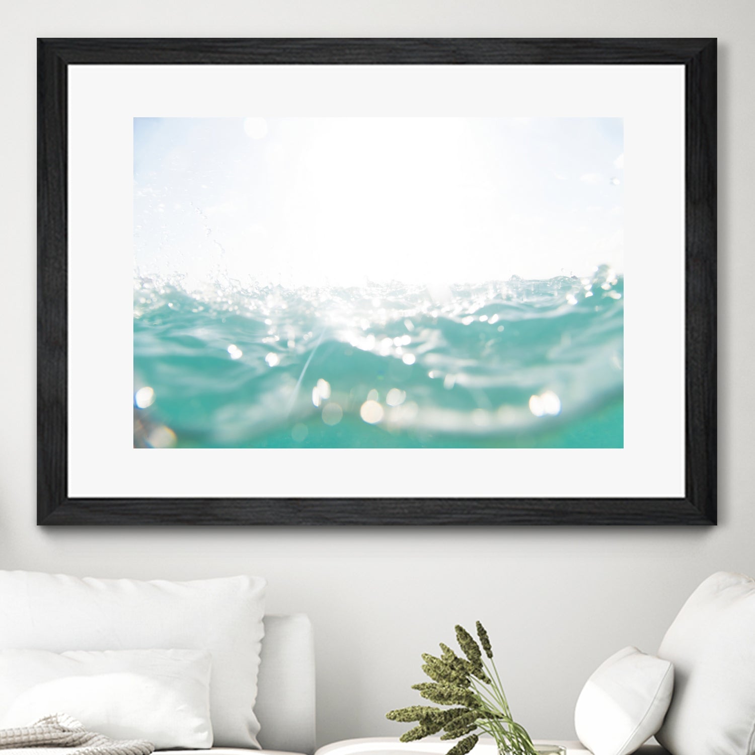 Dreaming in the Caribbean Sea 1 by AnitasBellasArt on GIANT ART - blue coastal