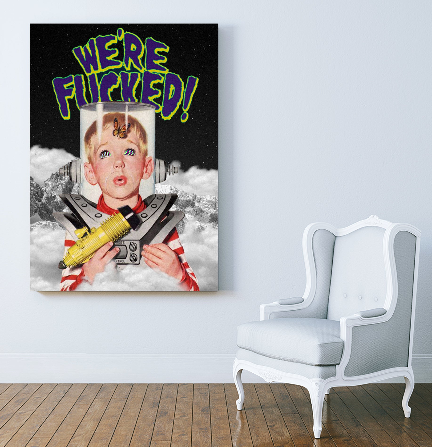 We are by Alberto Montserrat on GIANT ART - white photo manipulation