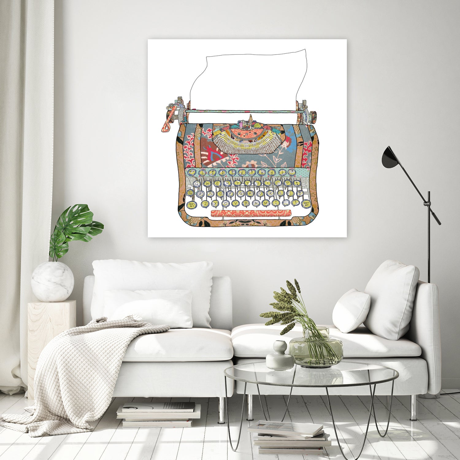 I DON'T KNOW WHAT TO WRITE YOU by Bianca Green on GIANT ART - blue digital drawing