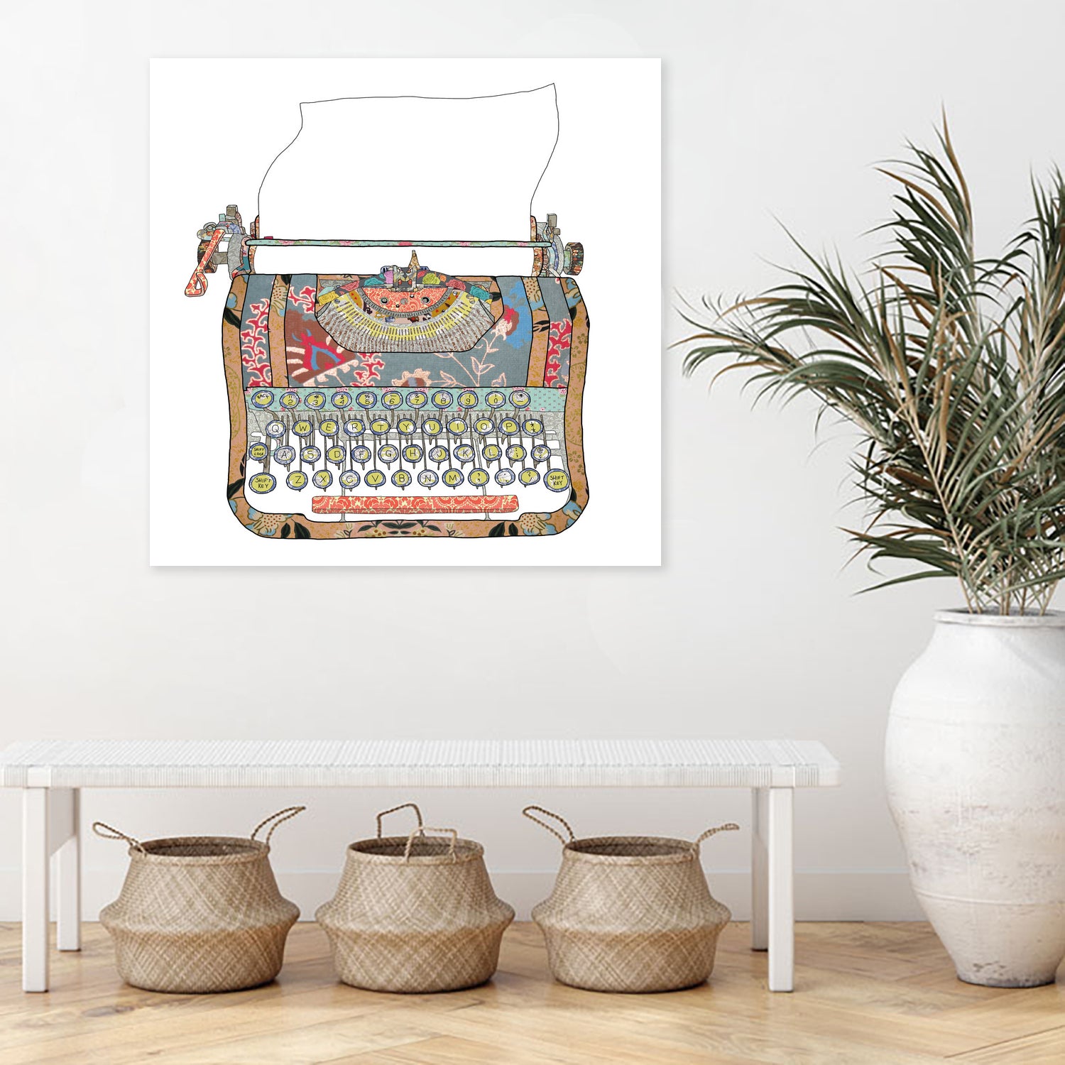 I DON'T KNOW WHAT TO WRITE YOU by Bianca Green on GIANT ART - blue digital drawing