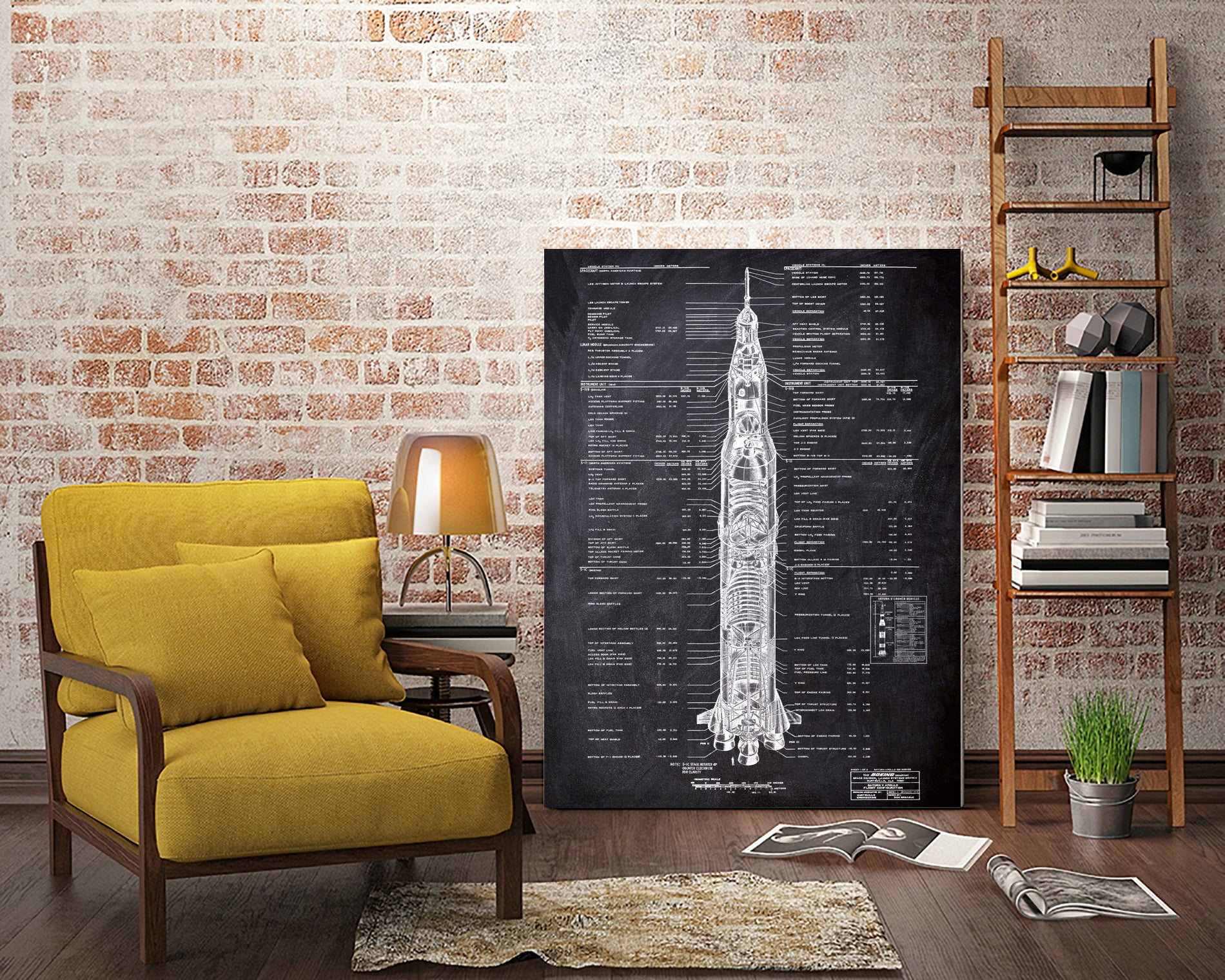 Rocket blueprints by map collection on GIANT ART - black mixed media