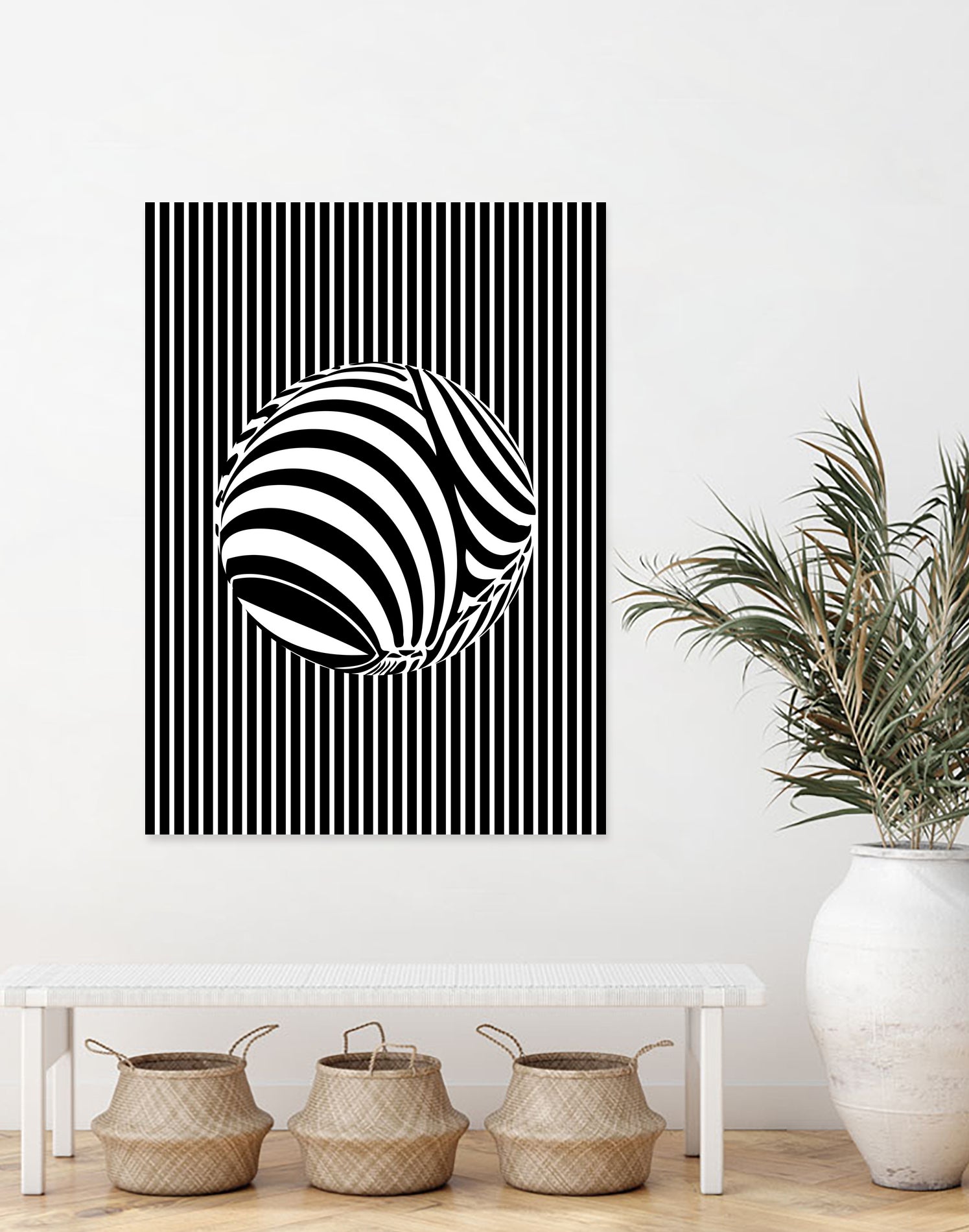 Geometric Refraction by Barrett Biggers on GIANT ART - black vector illustration