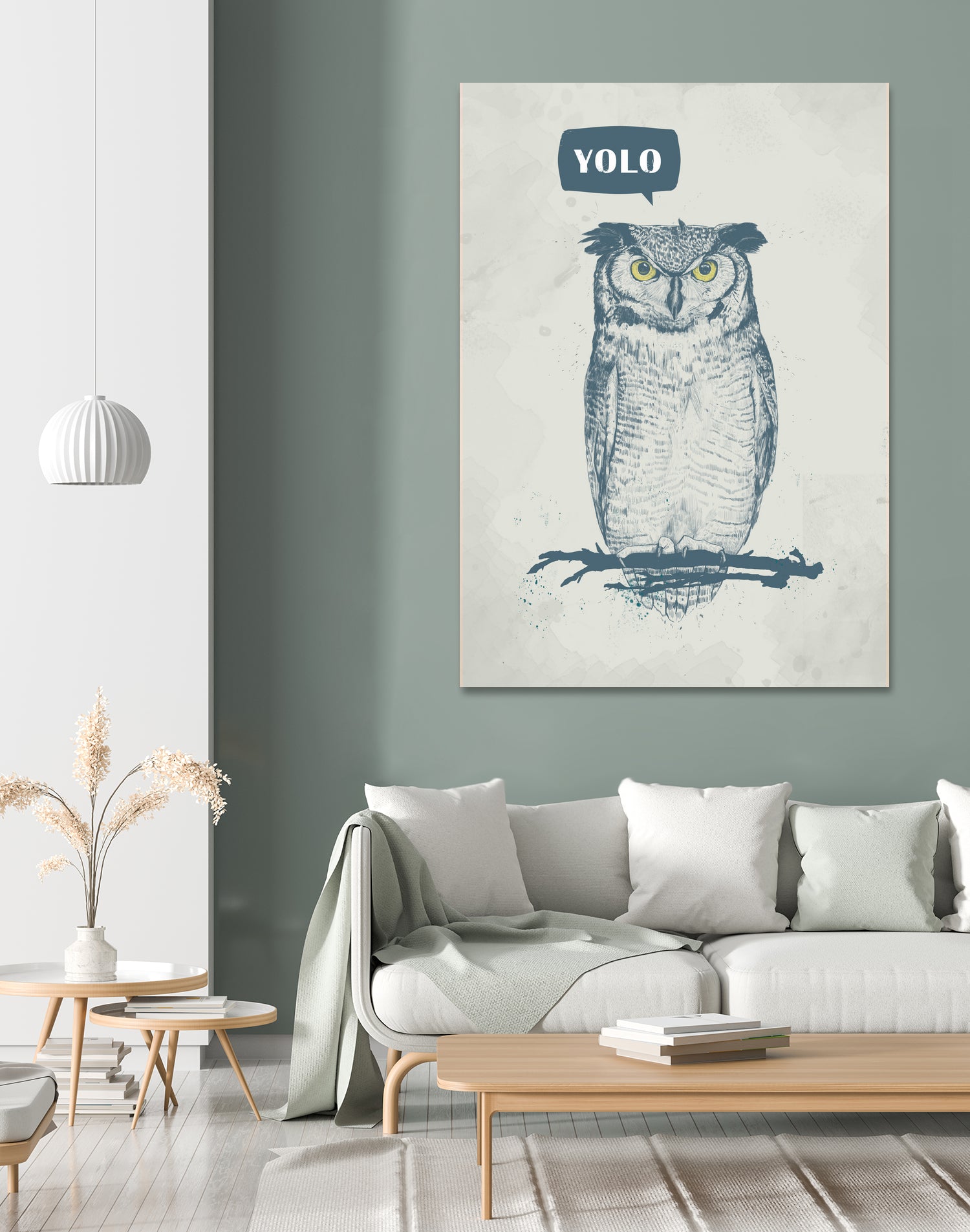 YOLO by Solti Balázs on GIANT ART - gray digital drawing