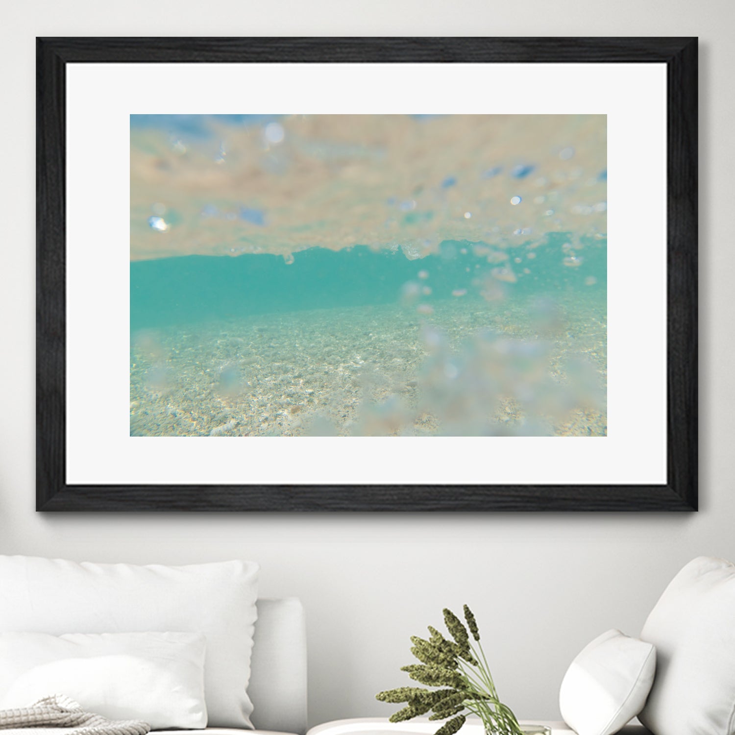 Ocean Mermaid Sea Sparkles Dream 1 by AnitasBellasArt on GIANT ART - blue coastal