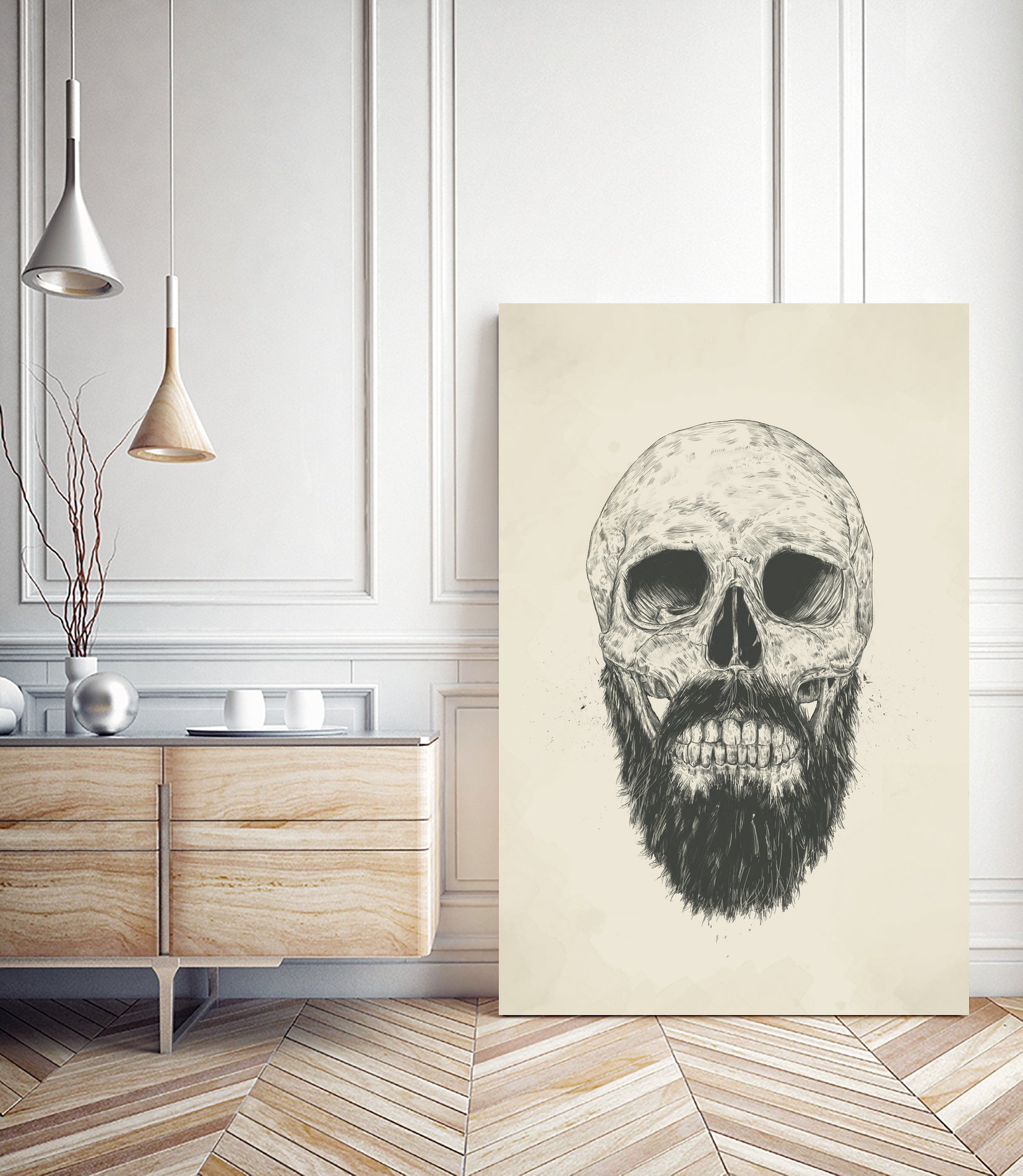 The beard is not dead by Solti Balázs on GIANT ART - brown digital drawing