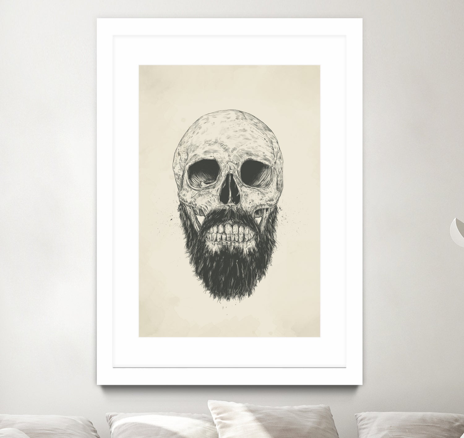 The beard is not dead by Solti Balázs on GIANT ART - brown digital drawing