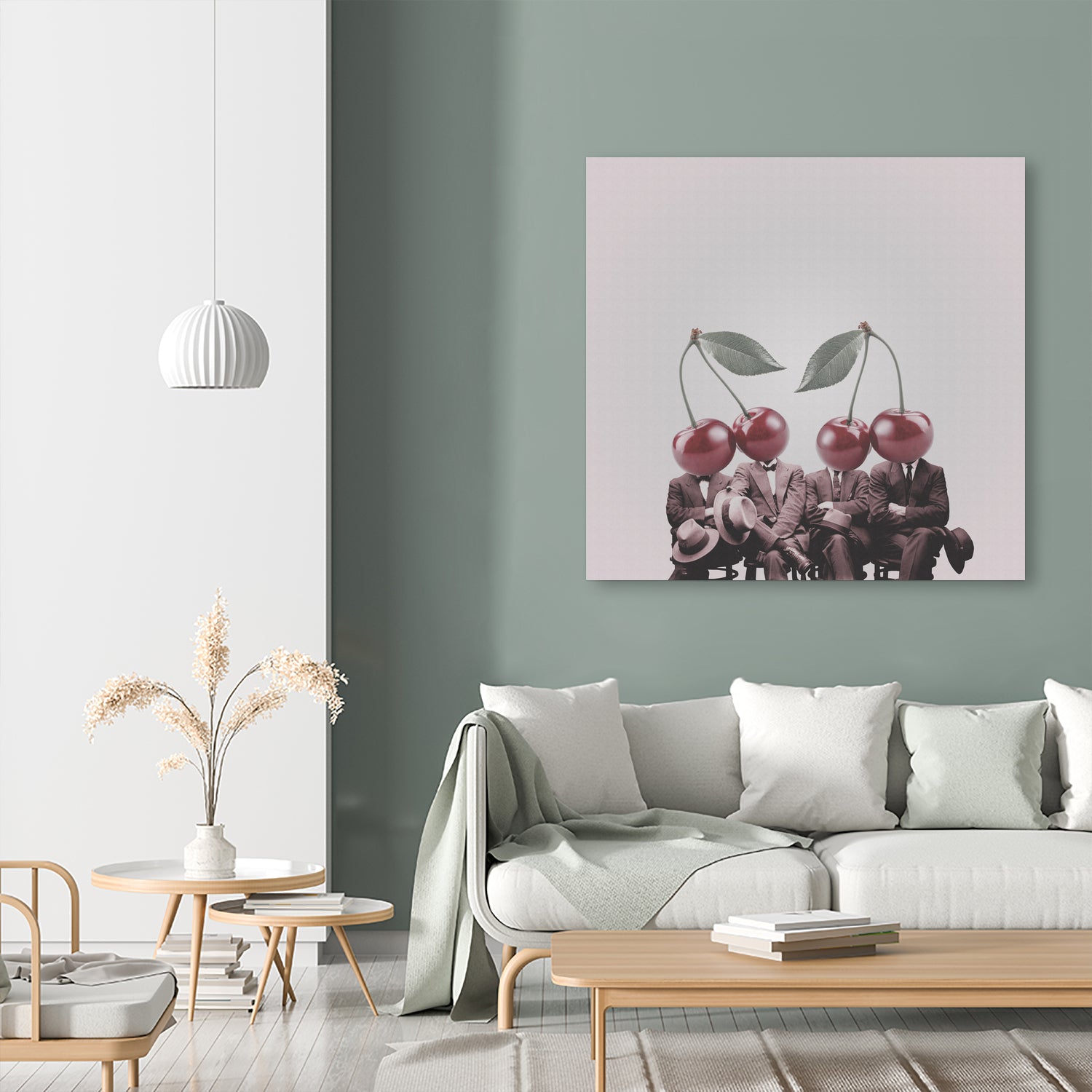 Cherry Mugshot by Isa Valimaki on GIANT ART - red photo manipulation