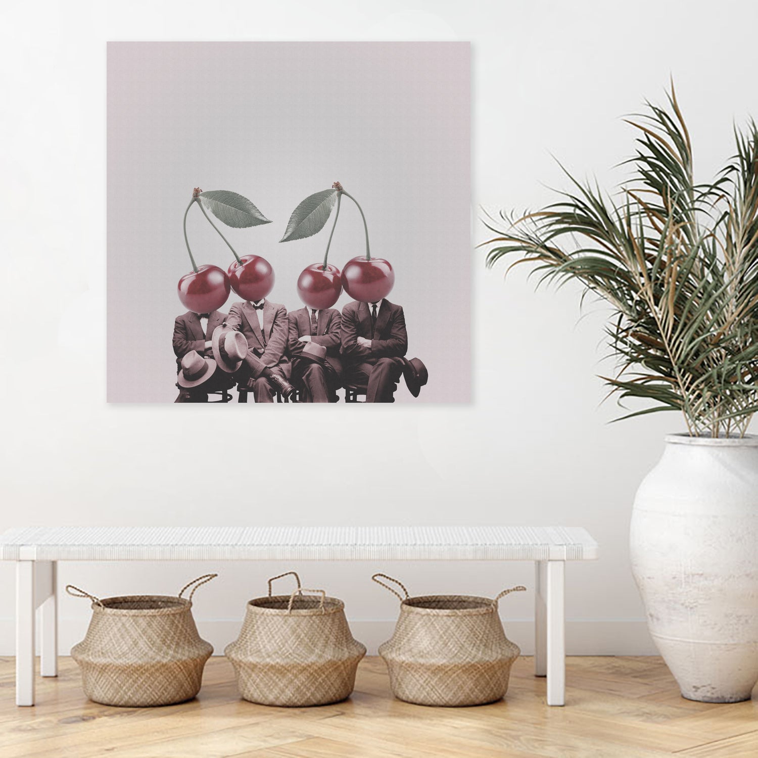 Cherry Mugshot by Isa Valimaki on GIANT ART - red photo manipulation