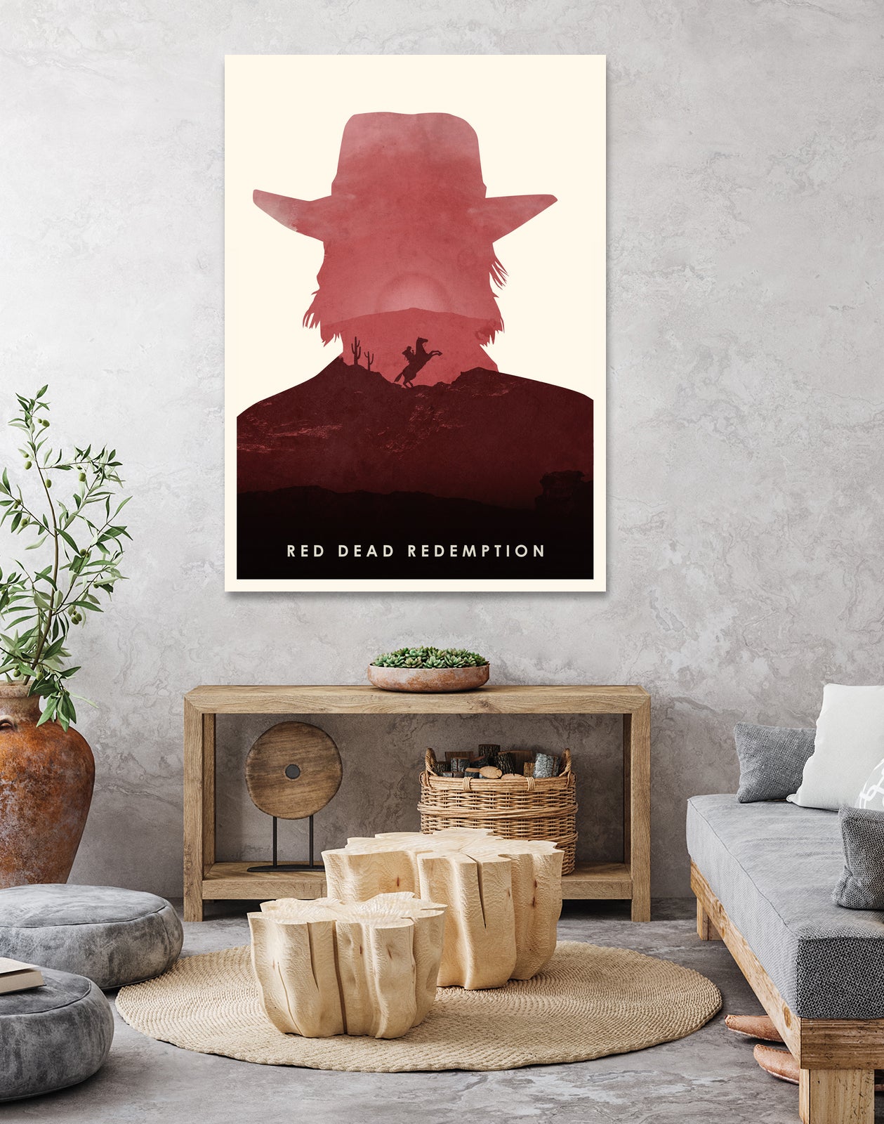 Red Dead Redemption by Ryan Ripley on GIANT ART - red digital drawing