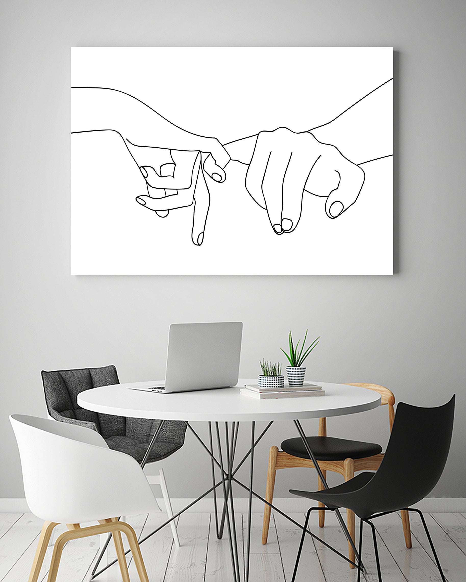 Pinky Swear by Faruk Soyarat on GIANT ART - white digital drawing