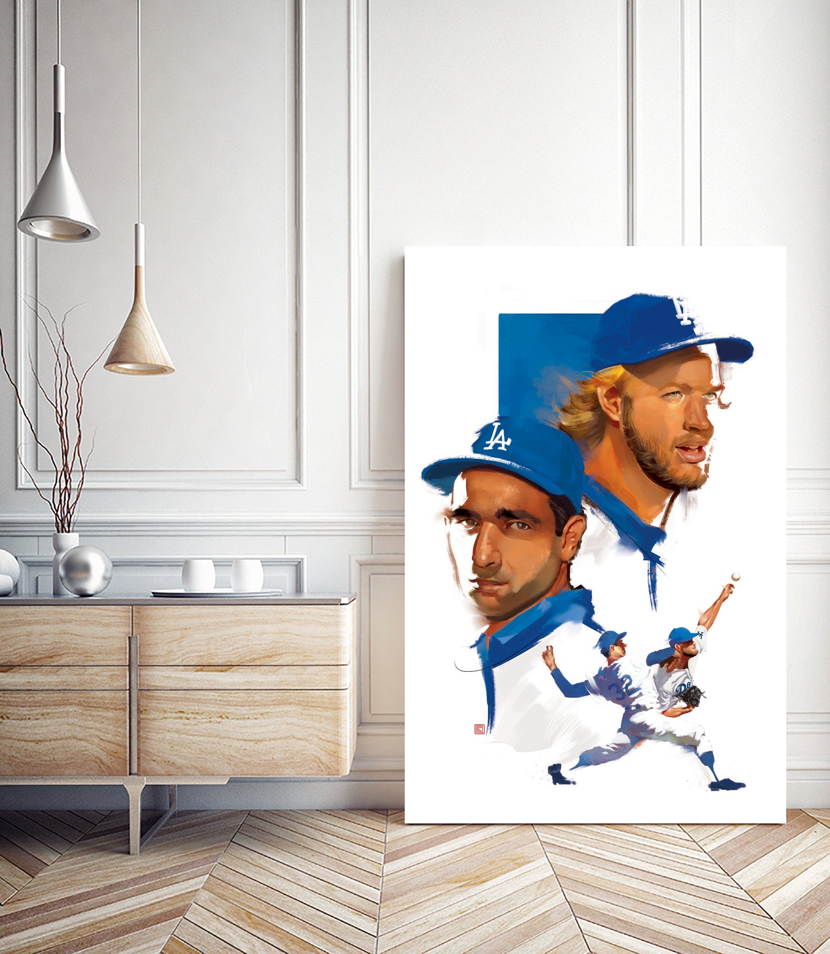 Legacy by Claudia Labarca on GIANT ART - blue digital painting