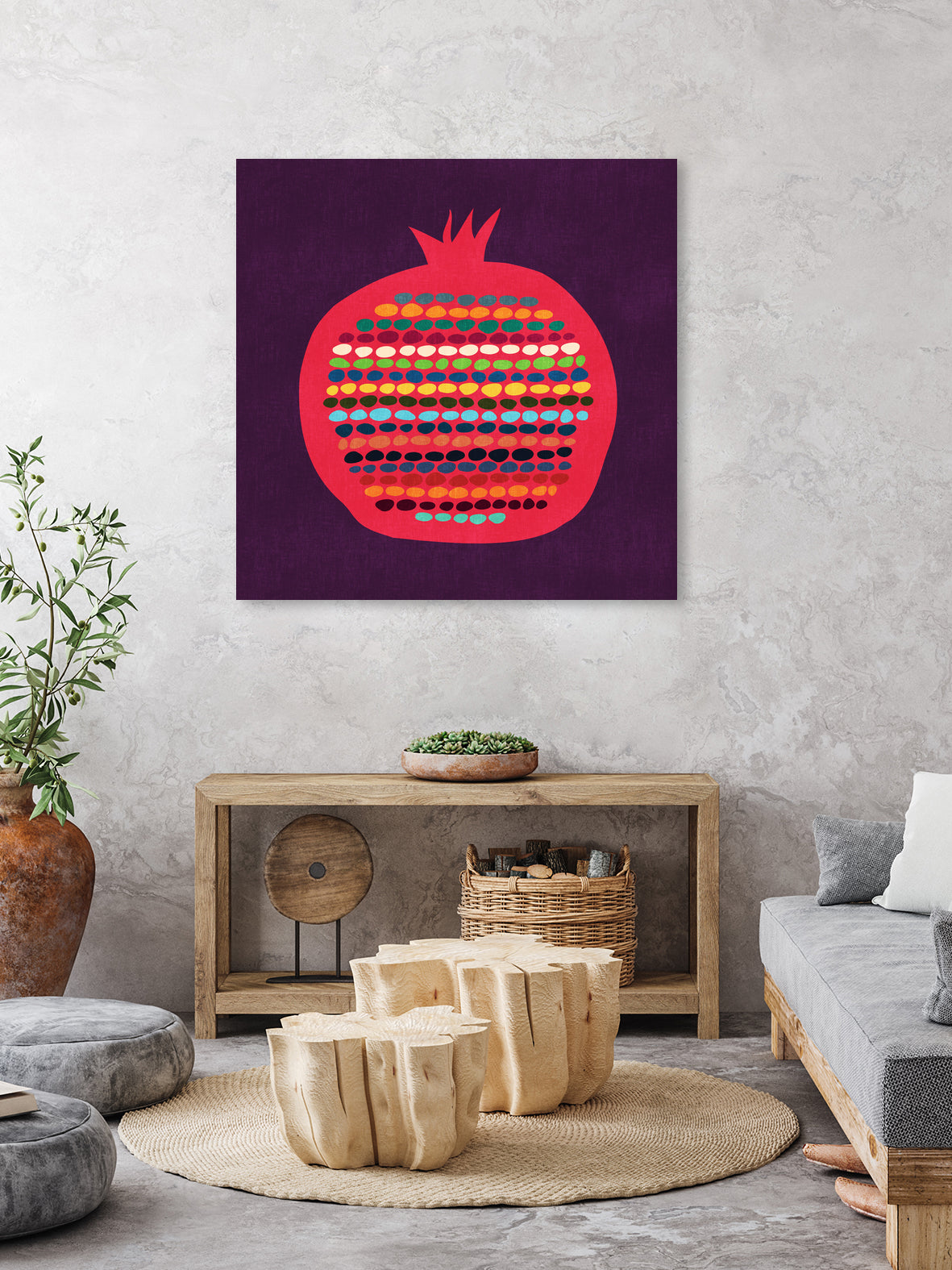 Pomegranate by Budi Satria Kompoi on GIANT ART - vector illustration
