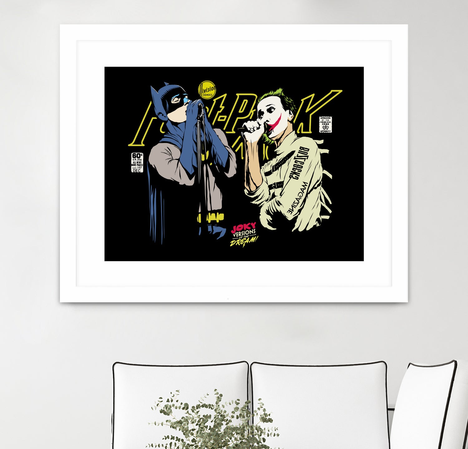 The Post-Punk Face-Off by Bily Mariano da Luz on GIANT ART - black digital drawing