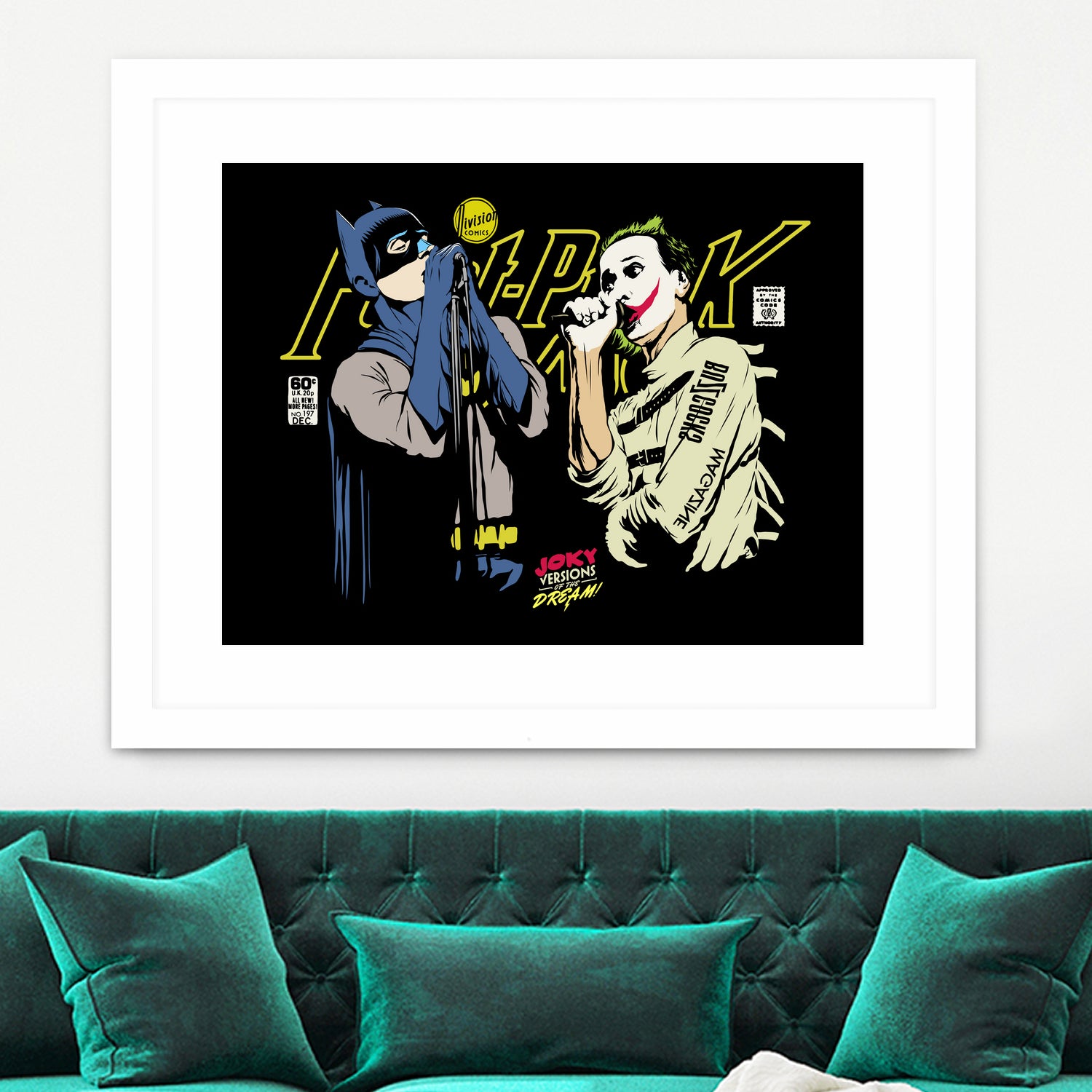 The Post-Punk Face-Off by Bily Mariano da Luz on GIANT ART - black digital drawing