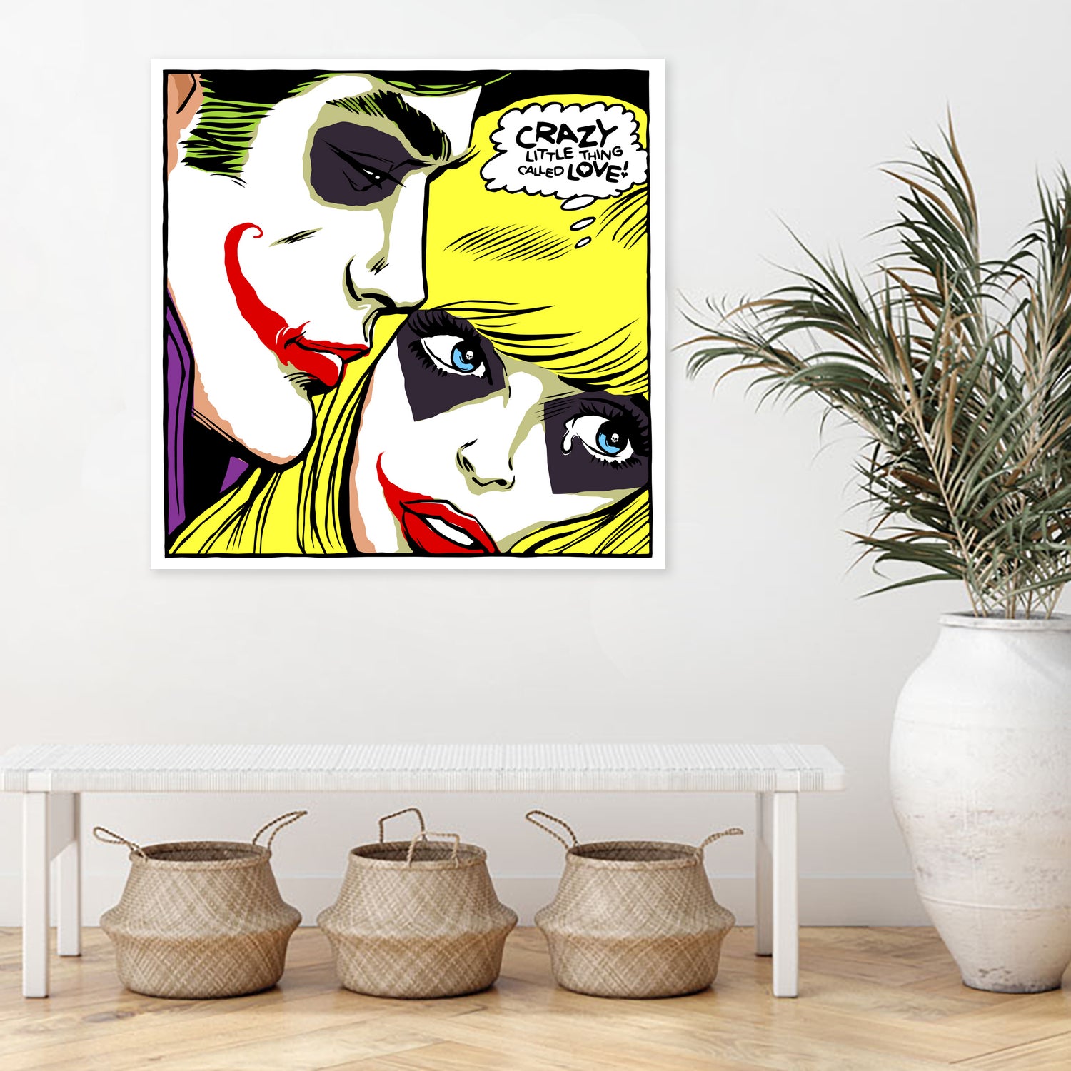 Crazy Little Thing Called Love by Bily Mariano da Luz on GIANT ART - yellow digital drawing