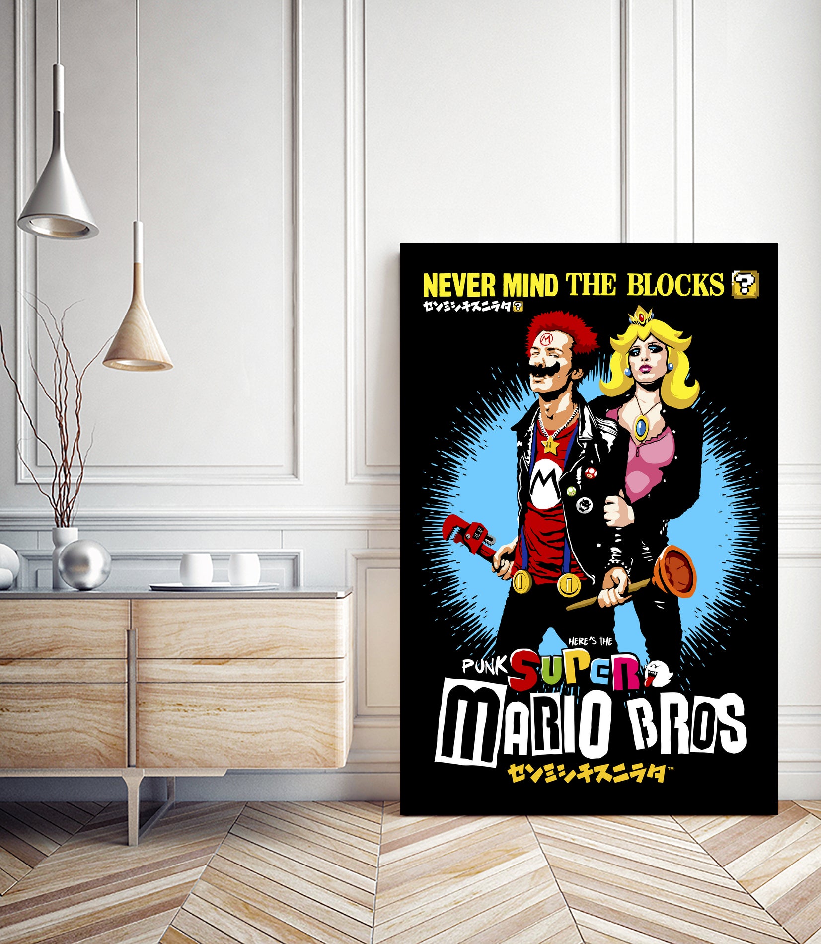 The Sid & Nancy Nintendo Lost Levels by Bily Mariano da Luz on GIANT ART - blue character design