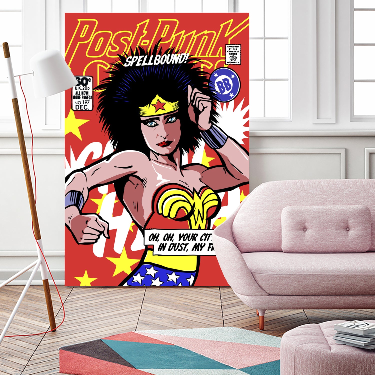 Post-Punk Super Friends - Wonder by Bily Mariano da Luz on GIANT ART - character design