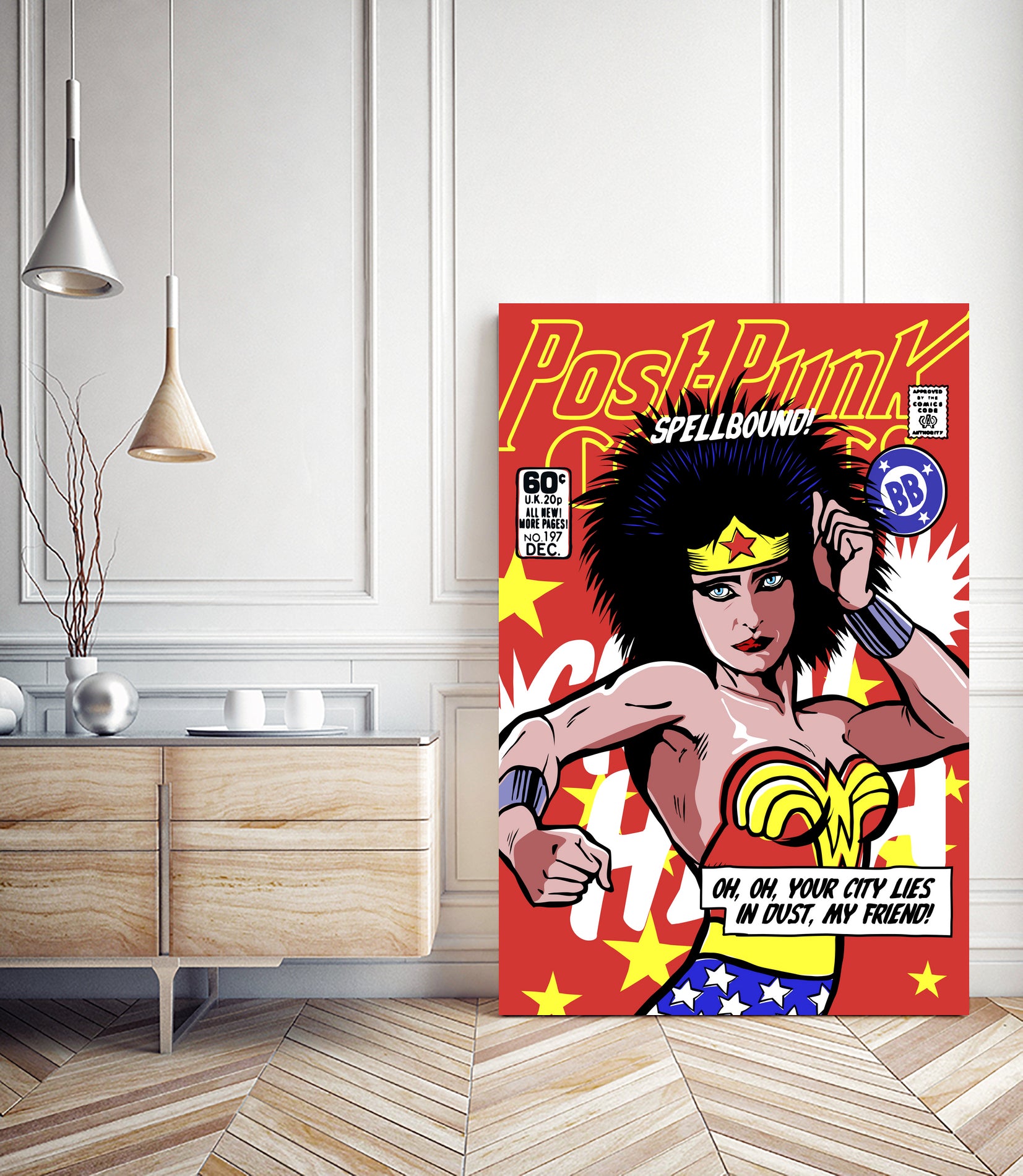 Post-Punk Super Friends - Wonder by Bily Mariano da Luz on GIANT ART - character design