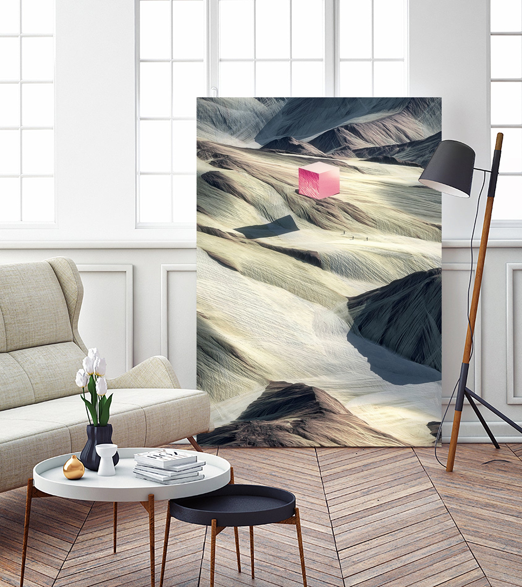 Shapes in Nature 1 by . Chaotic Atmospheres on GIANT ART - yellow 3d art