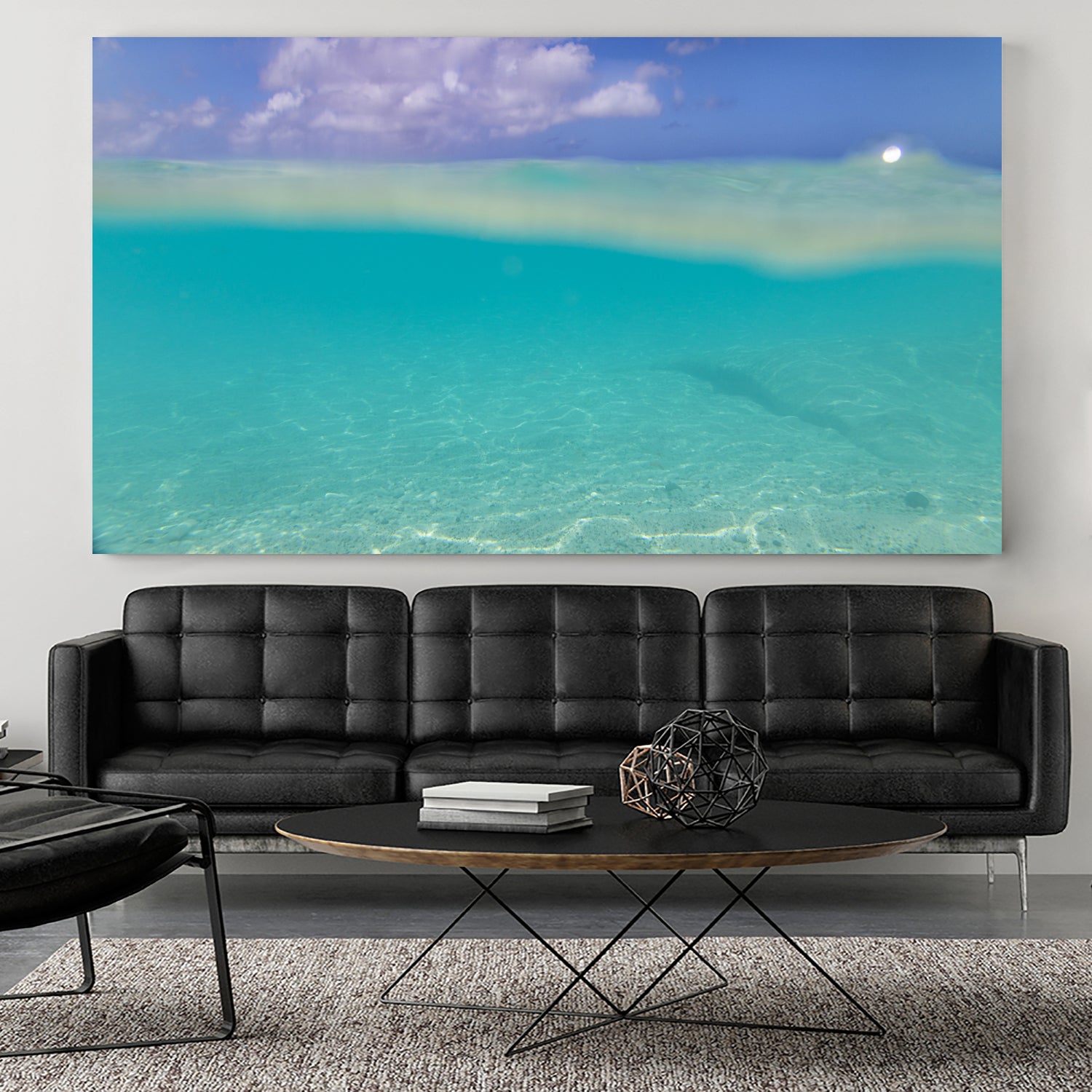 Underwater Caribbean Sea Dream 1 by ©AnitasBellasArt on GIANT ART - blue coastal sea,ocean,turquoise,water