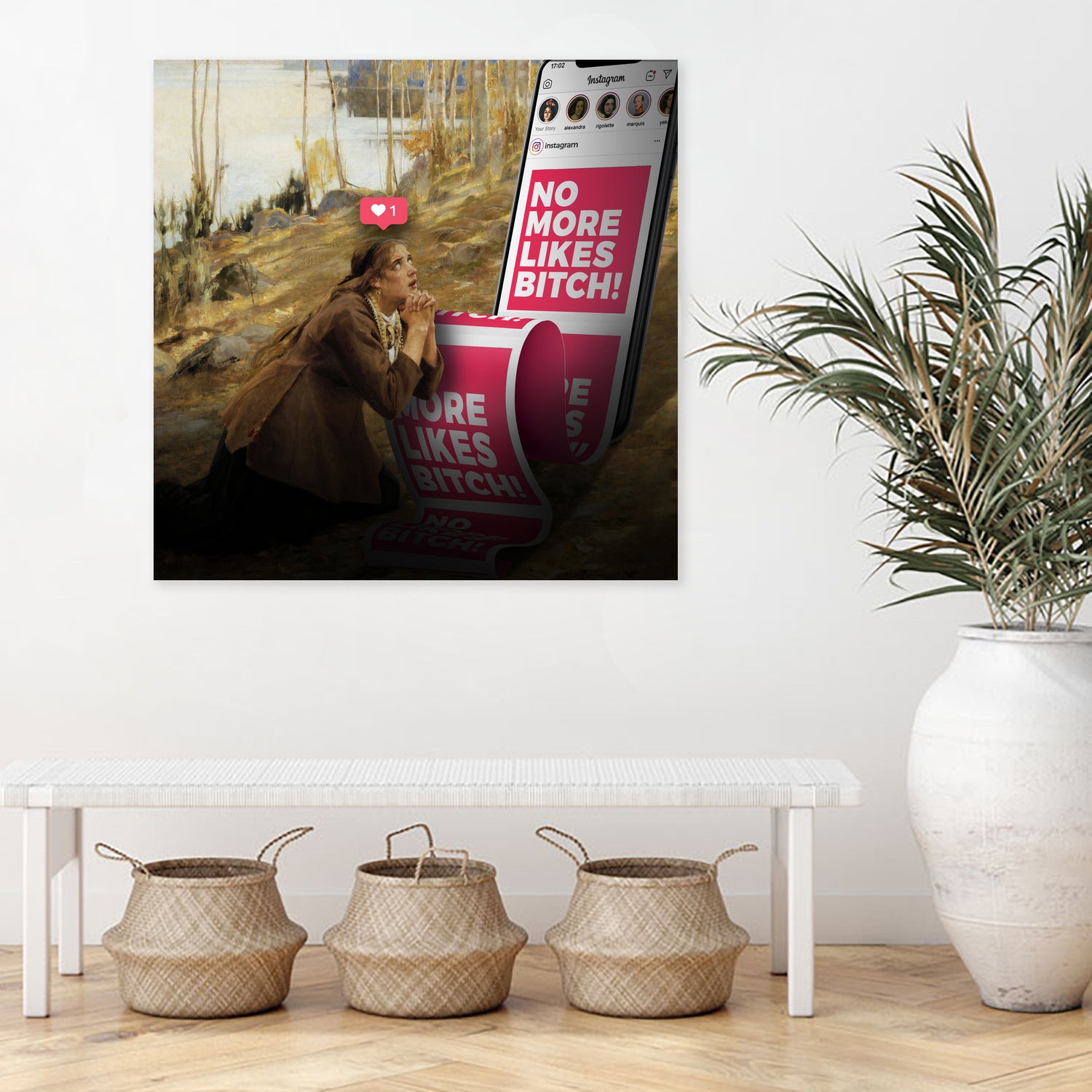 No More Likes by Mehmet Geren on GIANT ART - yellow photo manipulation