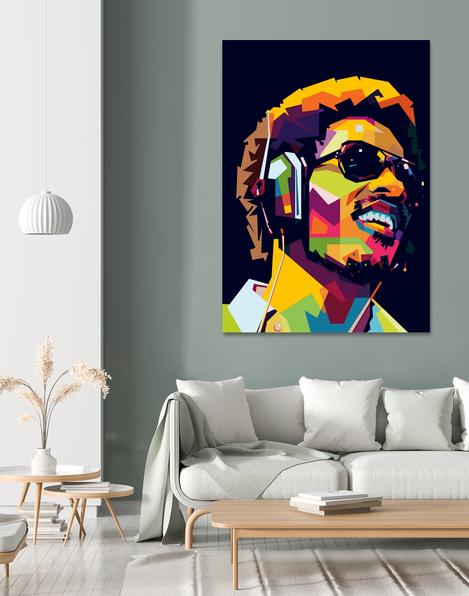 Stevie Wonder by Yusuf Yusuf Dedi Wijaya on GIANT ART - white vector illustration