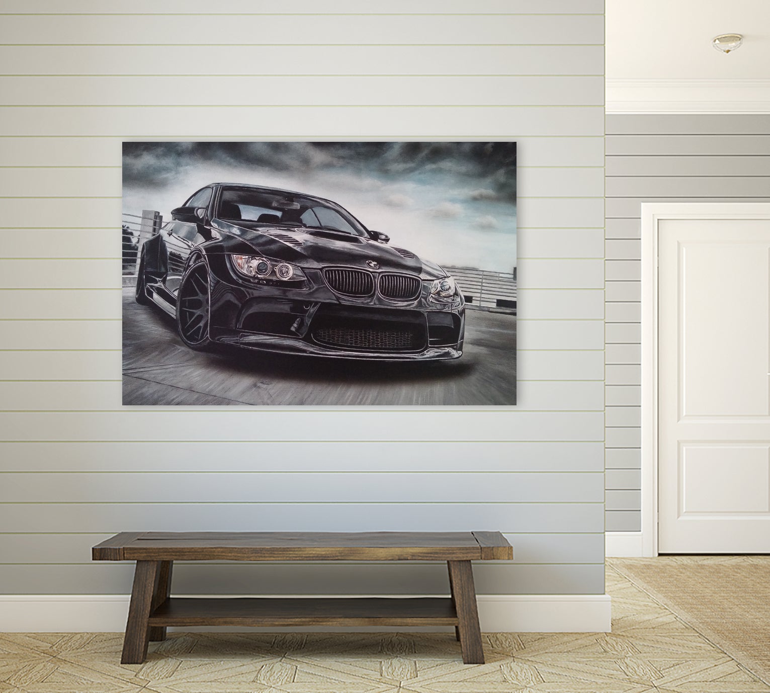 Sport Car by João Bello on GIANT ART - black mixed media