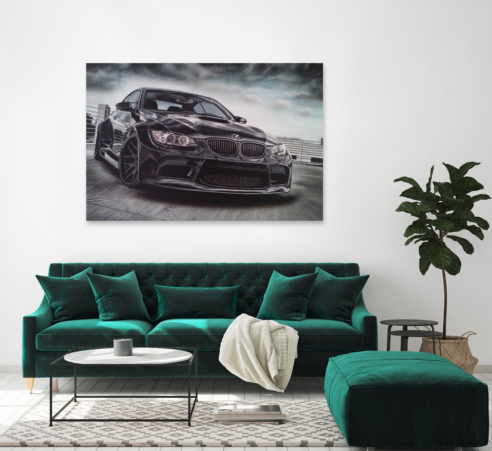 Sport Car by João Bello on GIANT ART - black mixed media