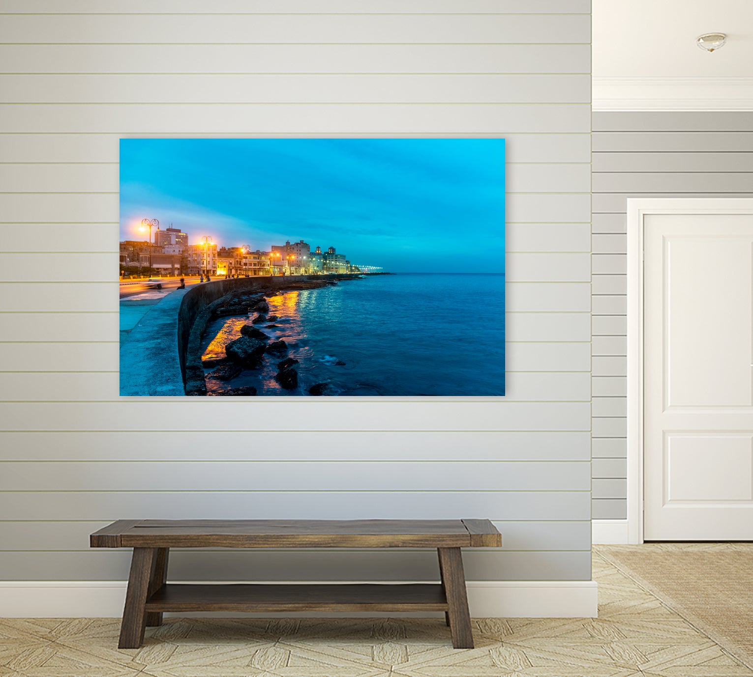 La Vida Nocturna by Alex Tonetti on GIANT ART - blue photo illustration