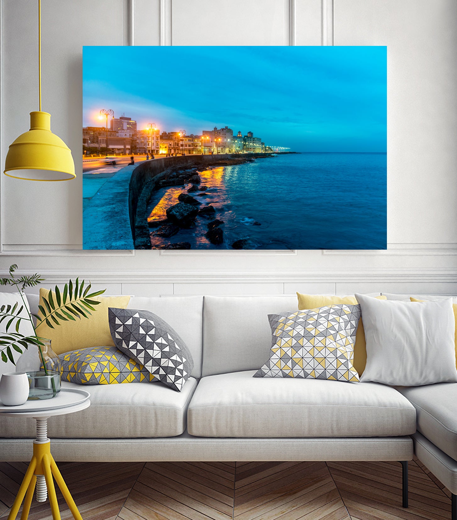 La Vida Nocturna by Alex Tonetti on GIANT ART - blue photo illustration