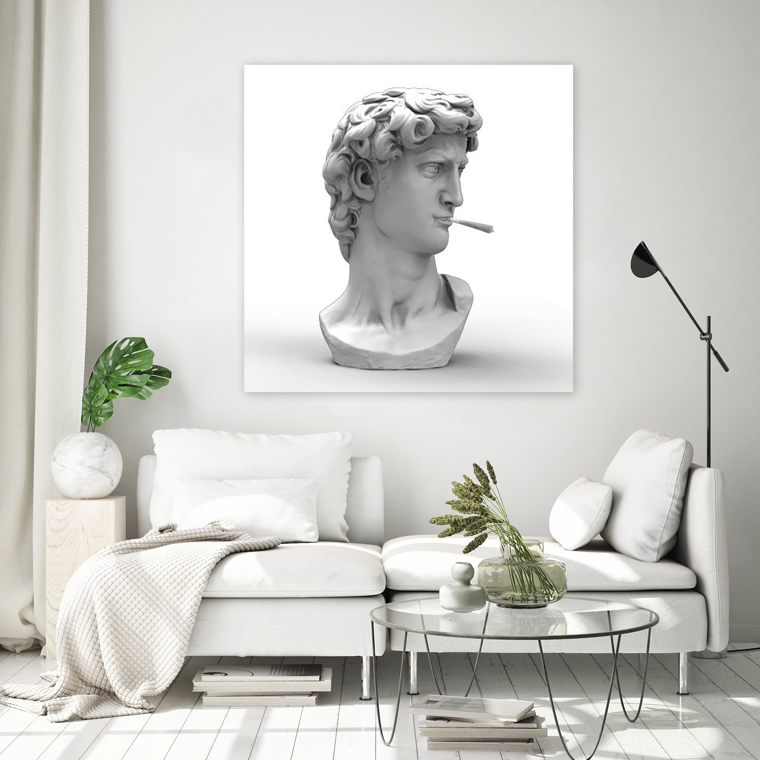 DOOBIE DAVID copy by Michael Benisty on GIANT ART - white digital drawing