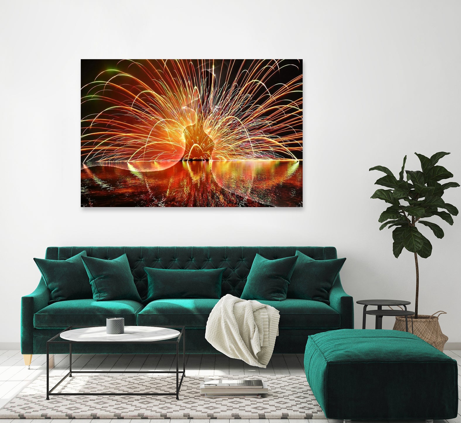 The Kiss by Abdennacer Jamal on GIANT ART - yellow photo manipulation