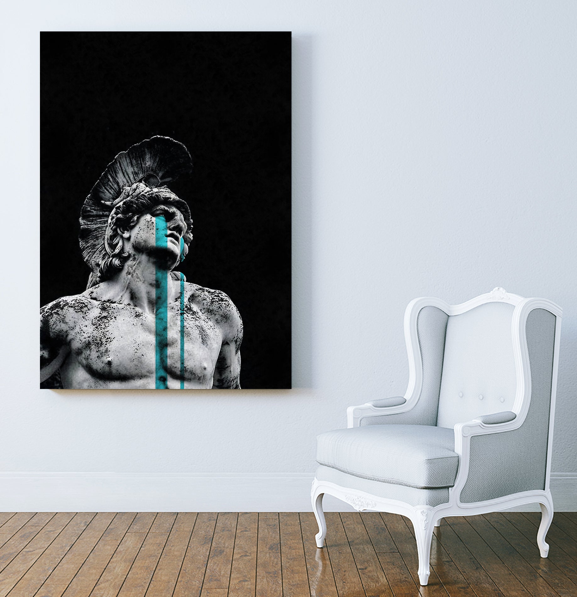 The tears of Achilles by Menelaos Trompoukis on GIANT ART - black digital painting