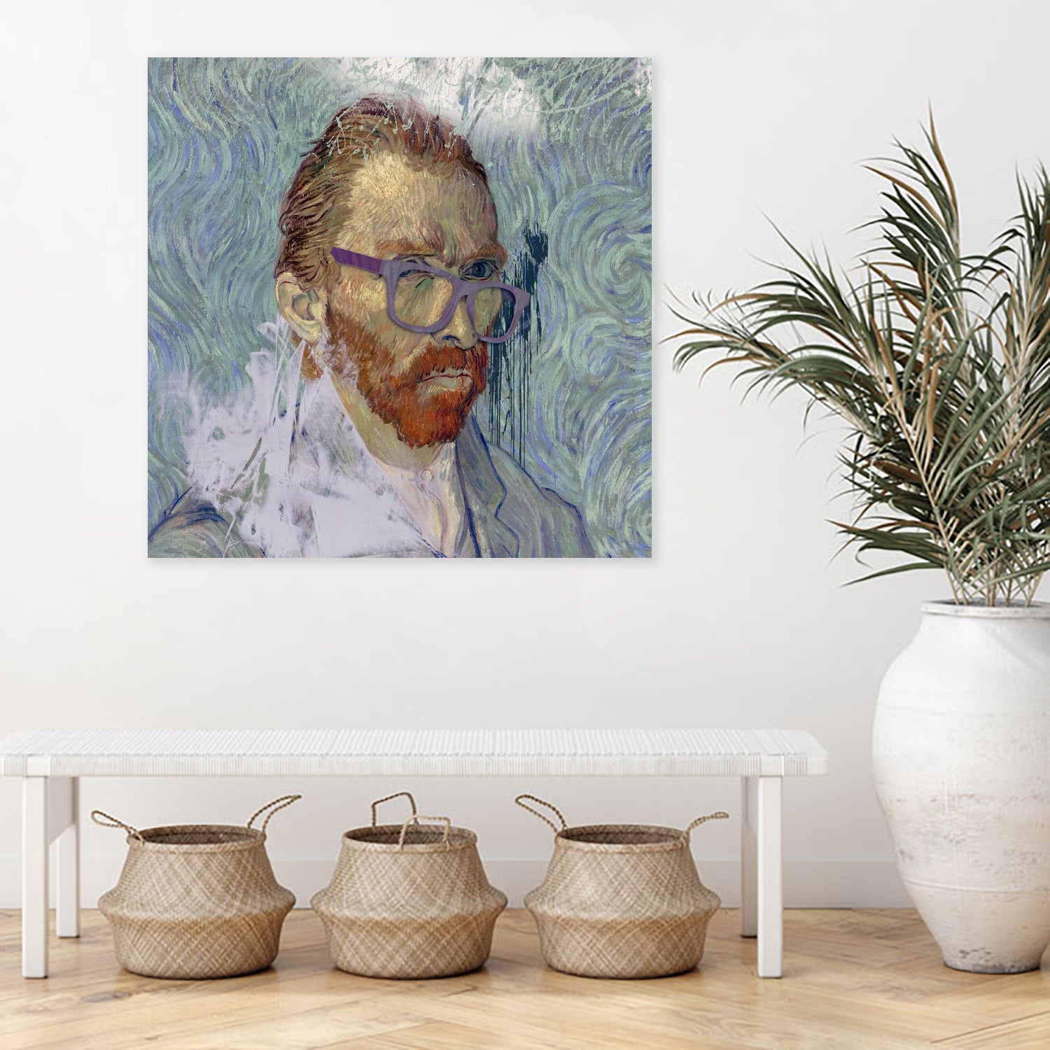 Vincent by José Luis Guerrero on GIANT ART - blue photo manipulation