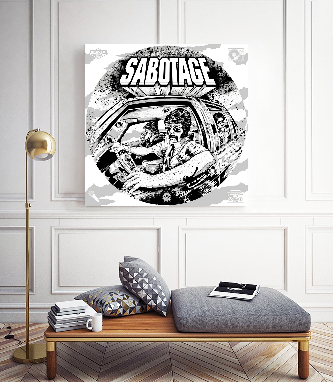 Sabotage by Nick Beery on GIANT ART - black digital drawing