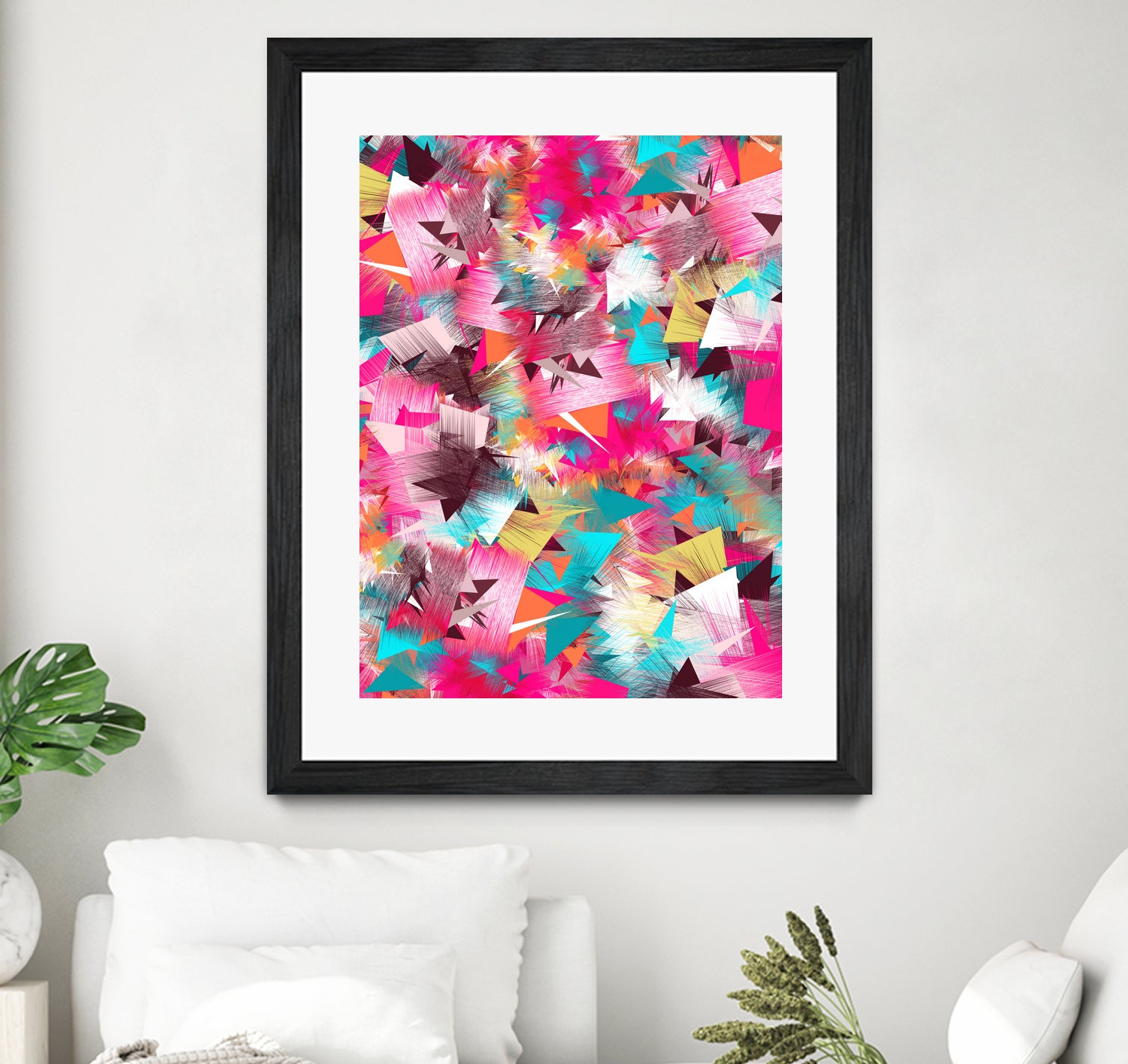 Colorful Place by Danny Jardim on GIANT ART - pink digital painting