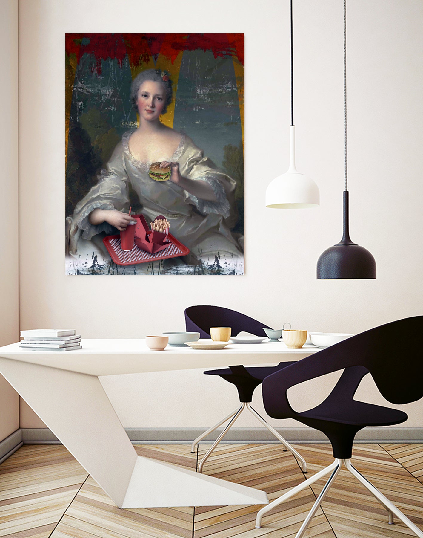 The Classic Class by José Luis Guerrero on GIANT ART - red photo manipulation