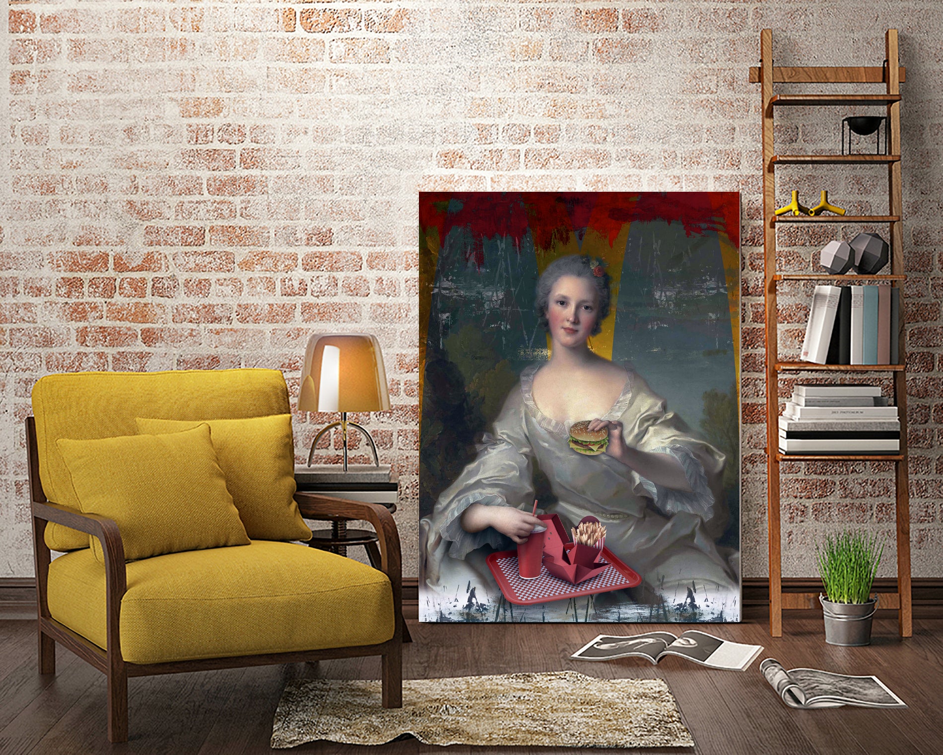 The Classic Class by José Luis Guerrero on GIANT ART - red photo manipulation